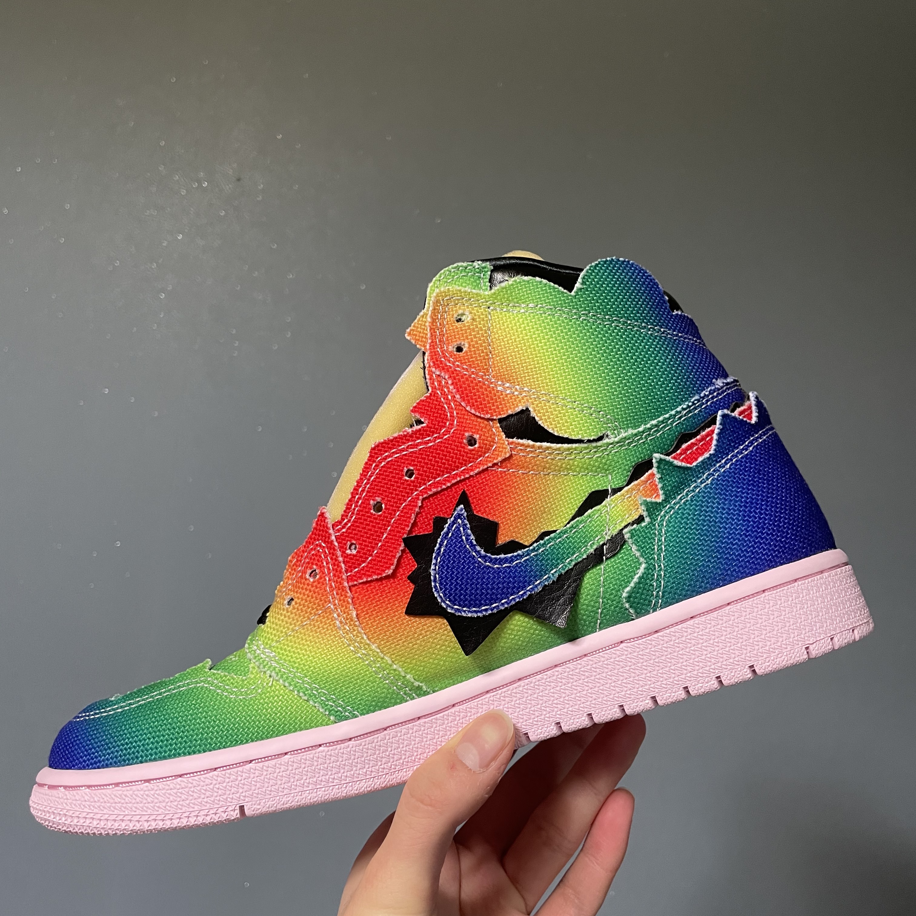 Jordan 1 x J Balvin Retro High OG 착용 스타일 - 2