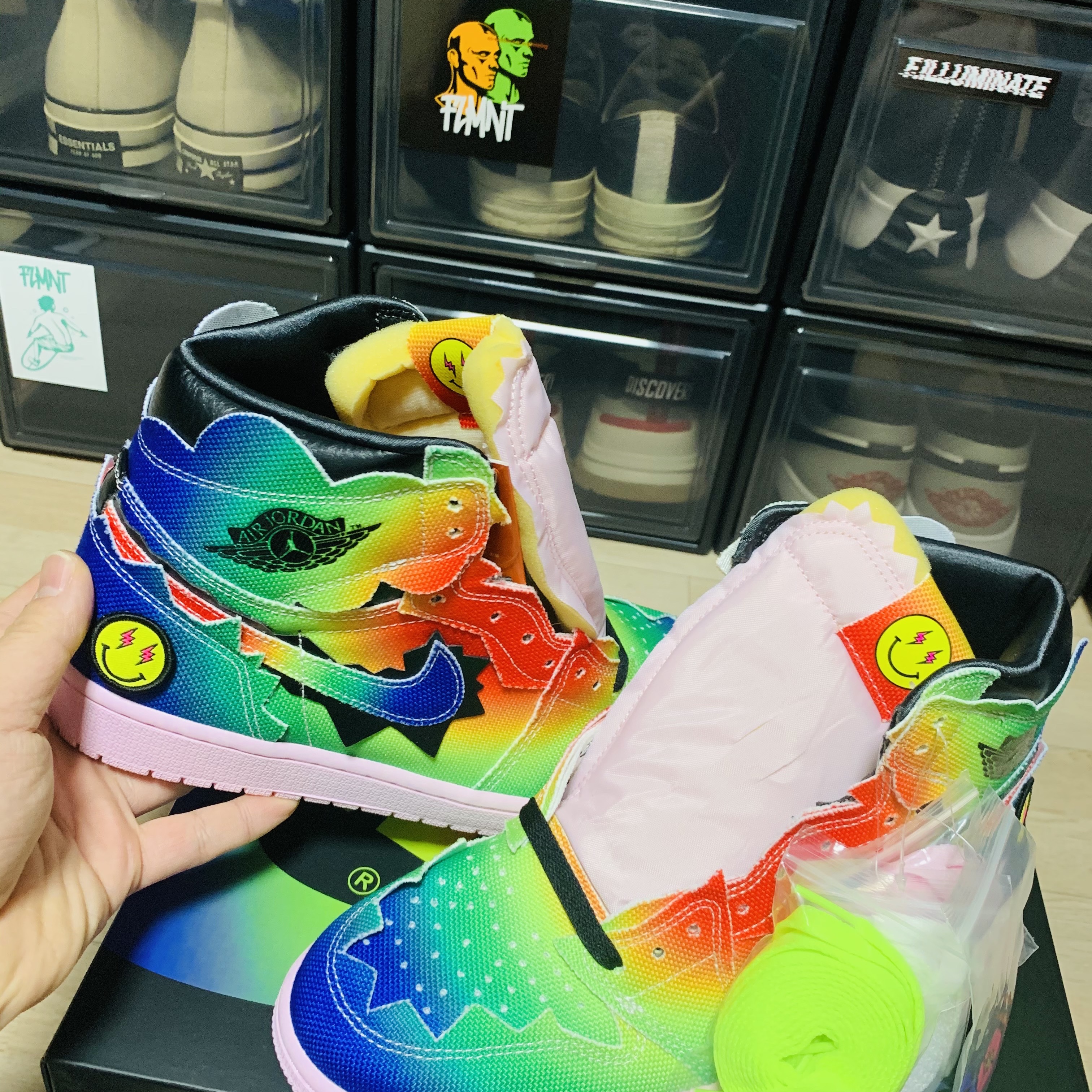 Jordan 1 x J Balvin Retro High OG 착용 스타일 - 3