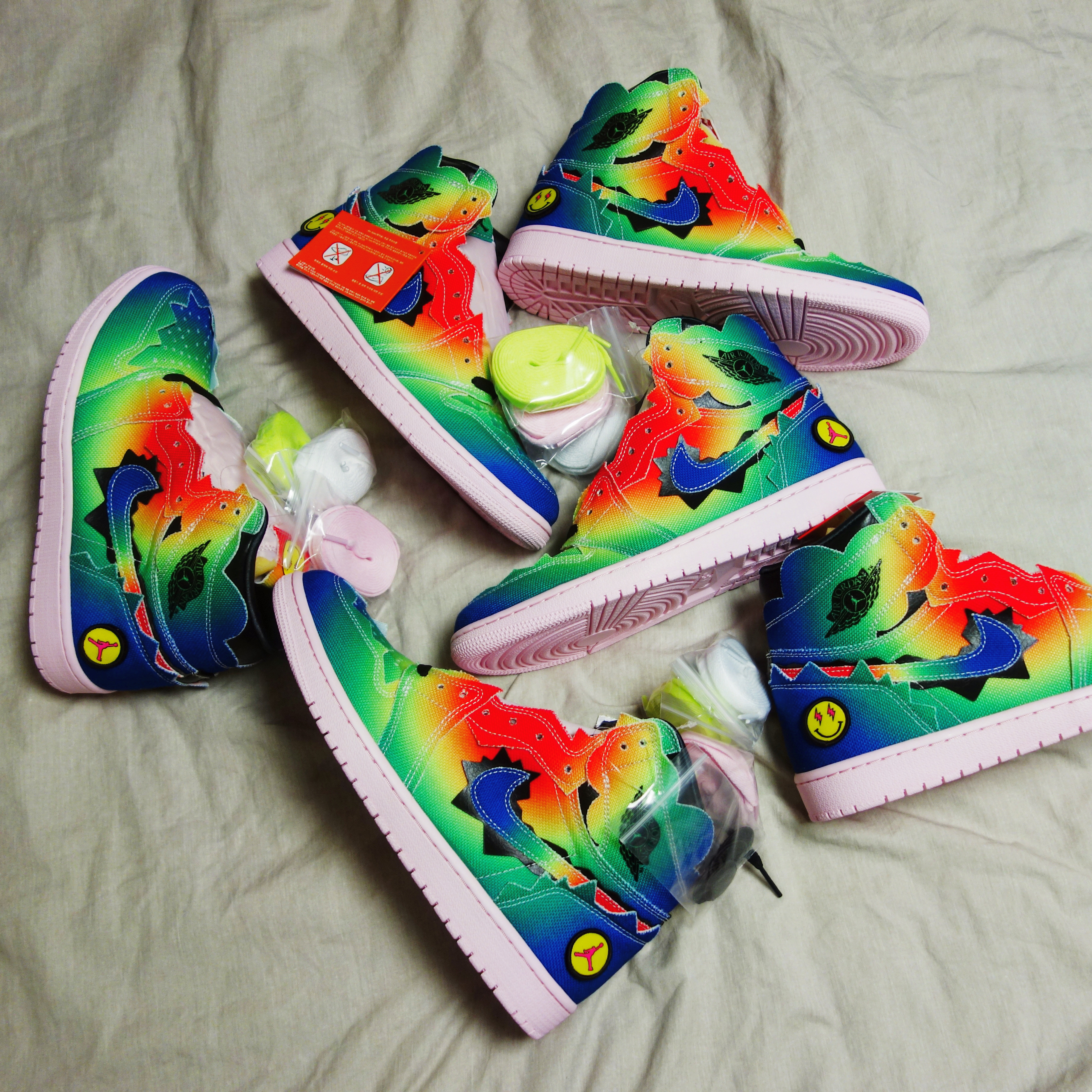 Jordan 1 x J Balvin Retro High OG 착용 스타일