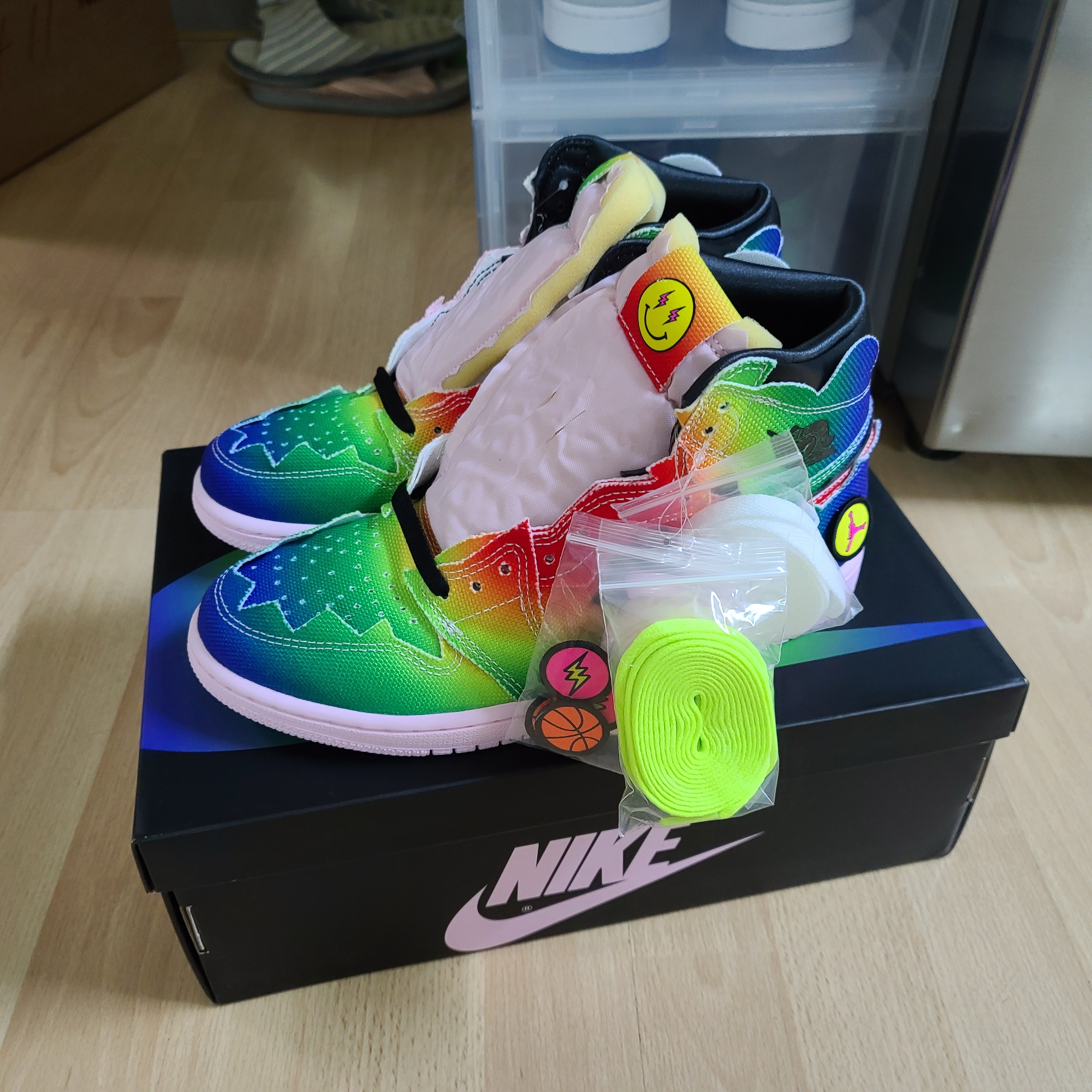 Jordan 1 x J Balvin Retro High OG 착용 스타일 - 2