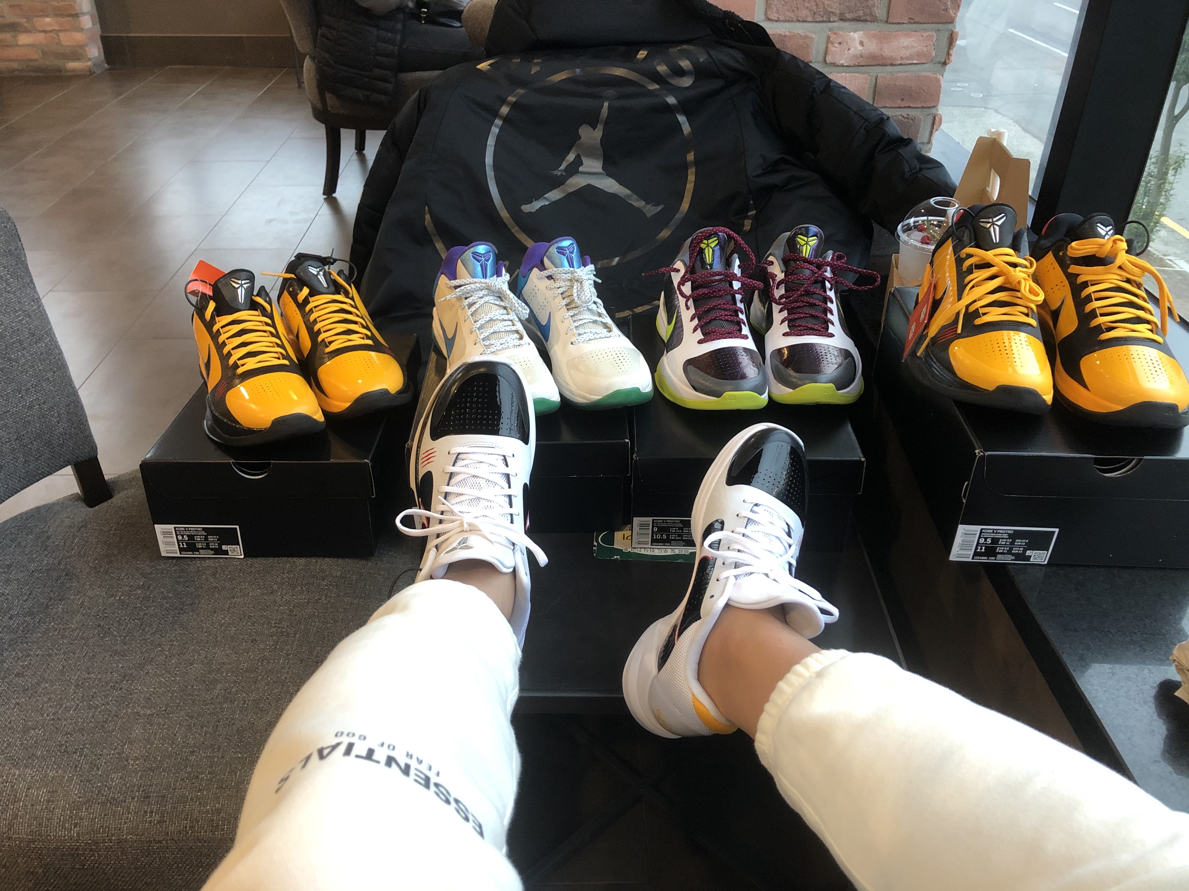 Nike Kobe 5 Protro Alternate Bruce Lee, Nike Kobe 5 Protro Bruce Lee 착용 스타일