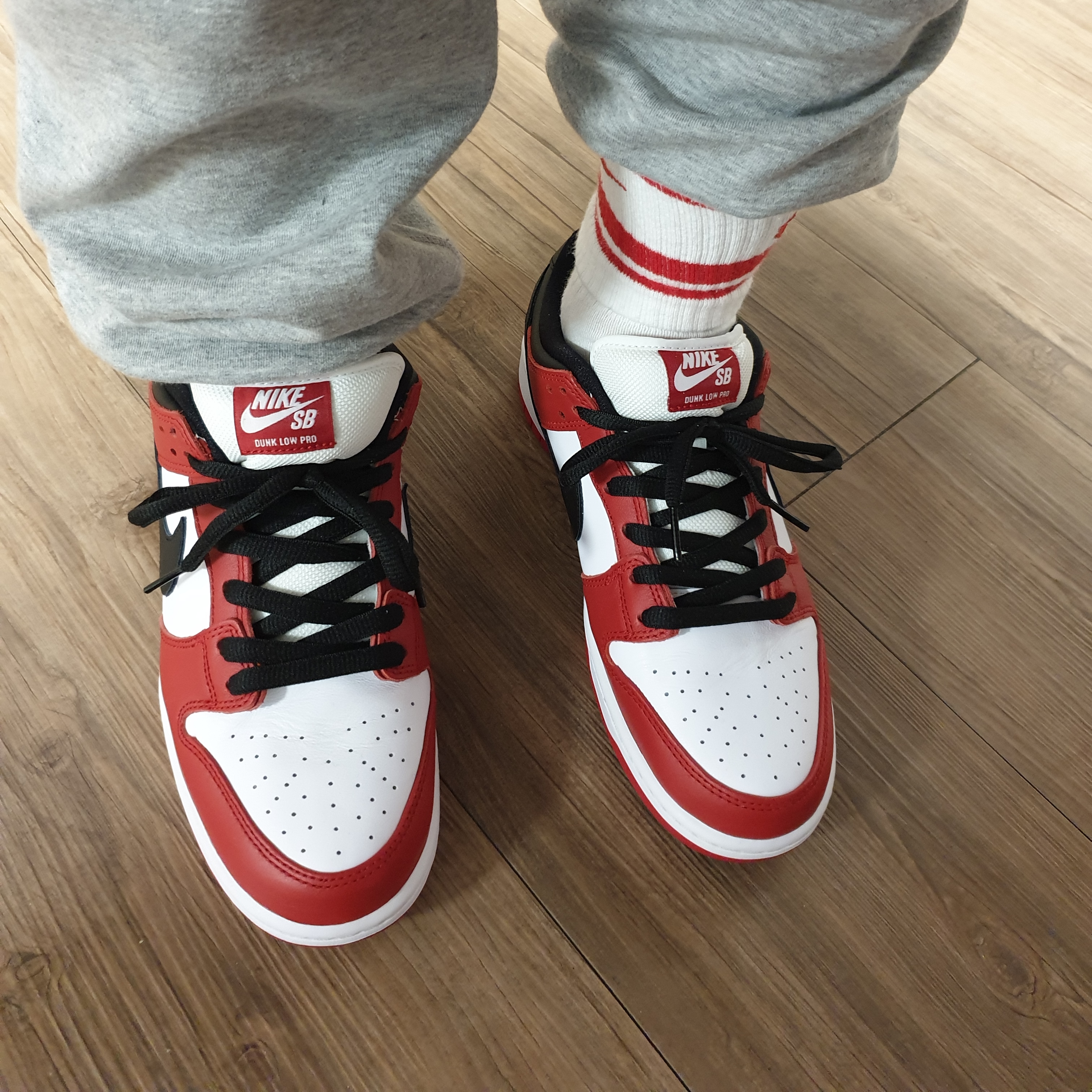 Nike SB Dunk Low Pro Chicago 착용 스타일