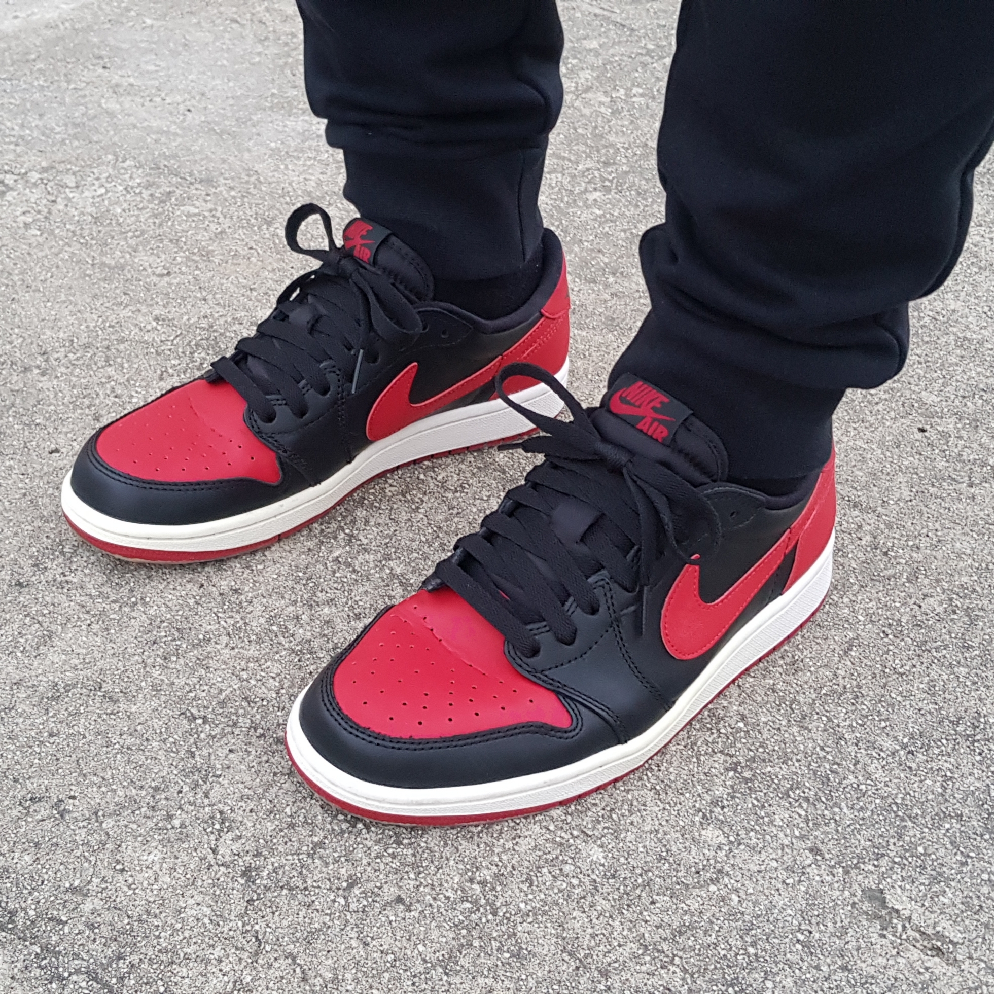 Jordan 1 Retro Low OG Bred 2015 착용 스타일