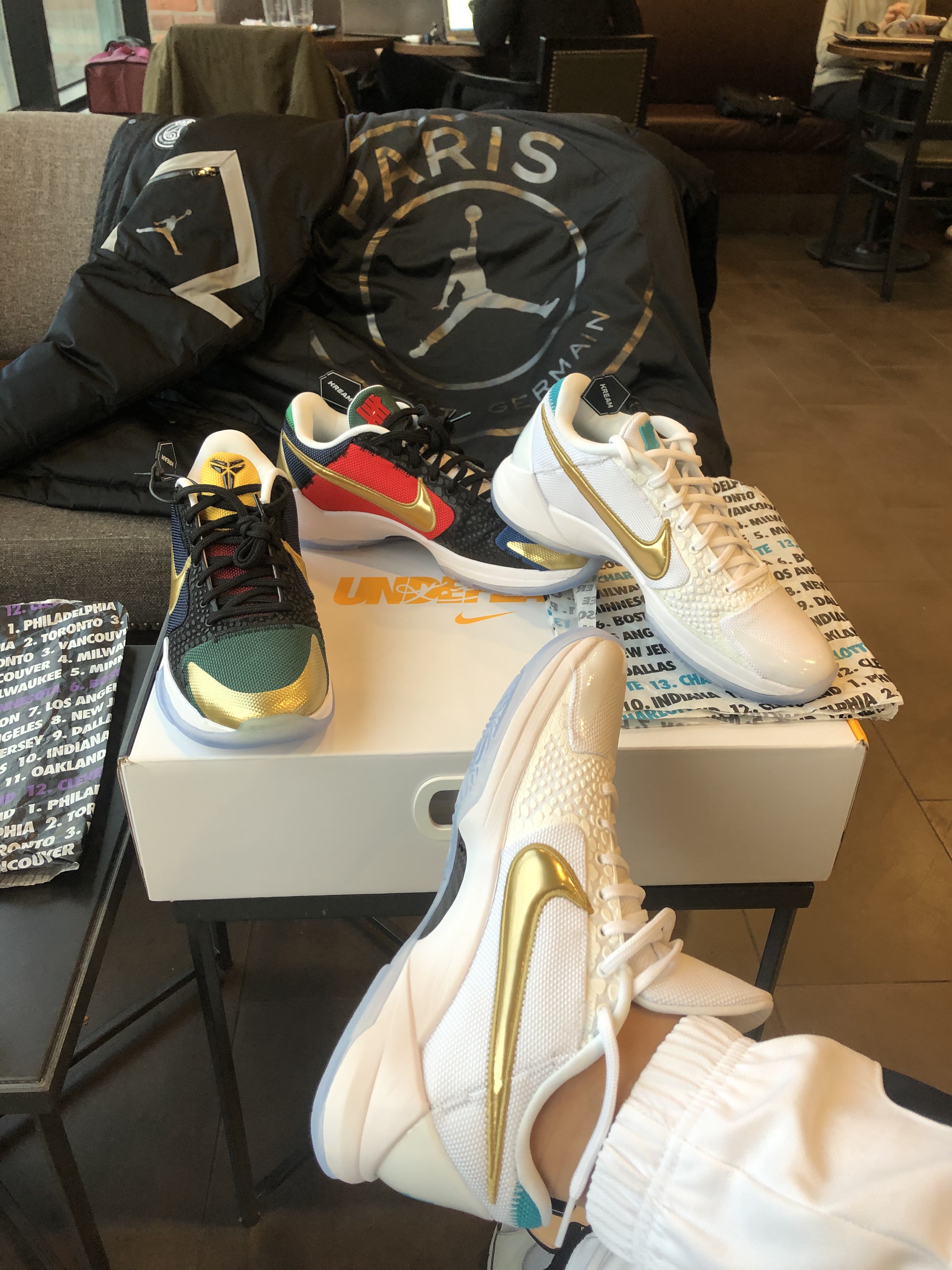 Nike x Undefeated Kobe 5 Protro What If Pack 착용 스타일