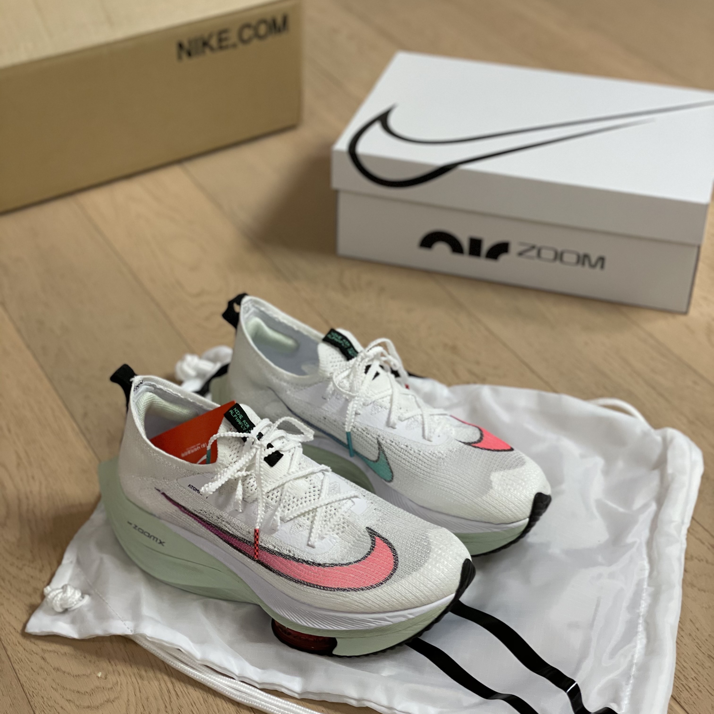 Nike Air Zoom Alphafly Next% Watermelon 착용 스타일