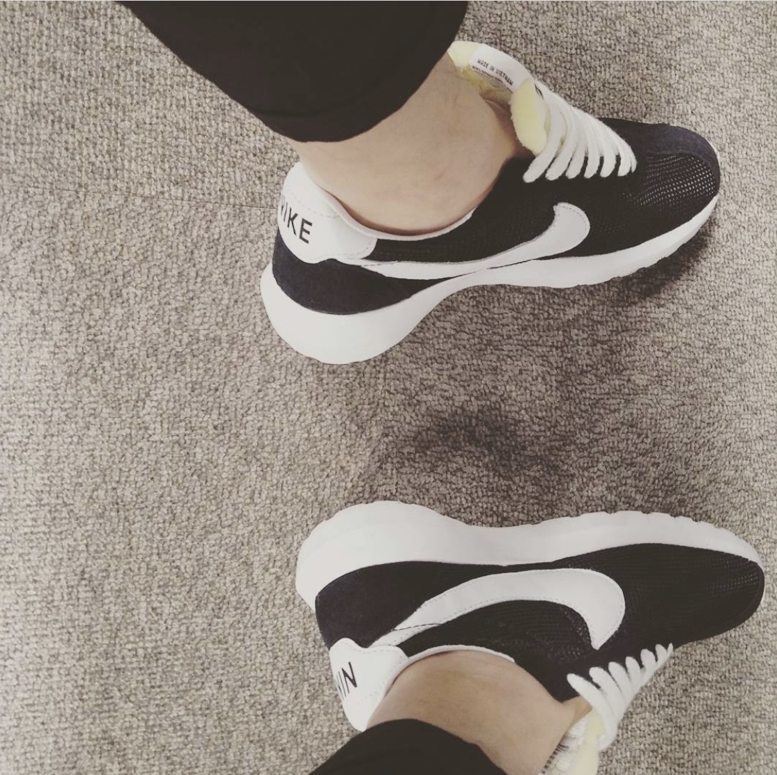 Nike Roshe LD-1000 QS Obsidian White 착용 스타일