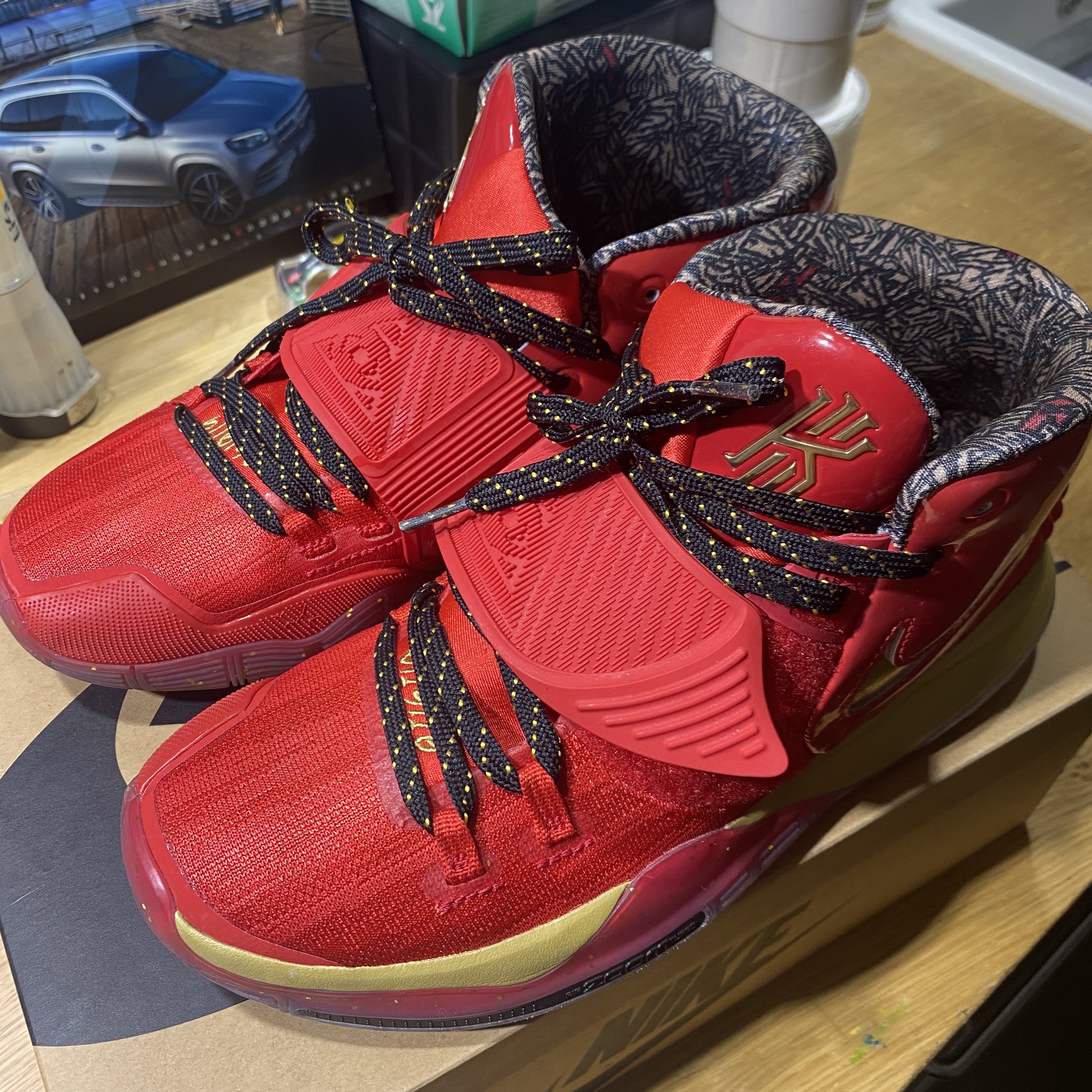 Nike Kyrie 6 Trophies 착용 스타일