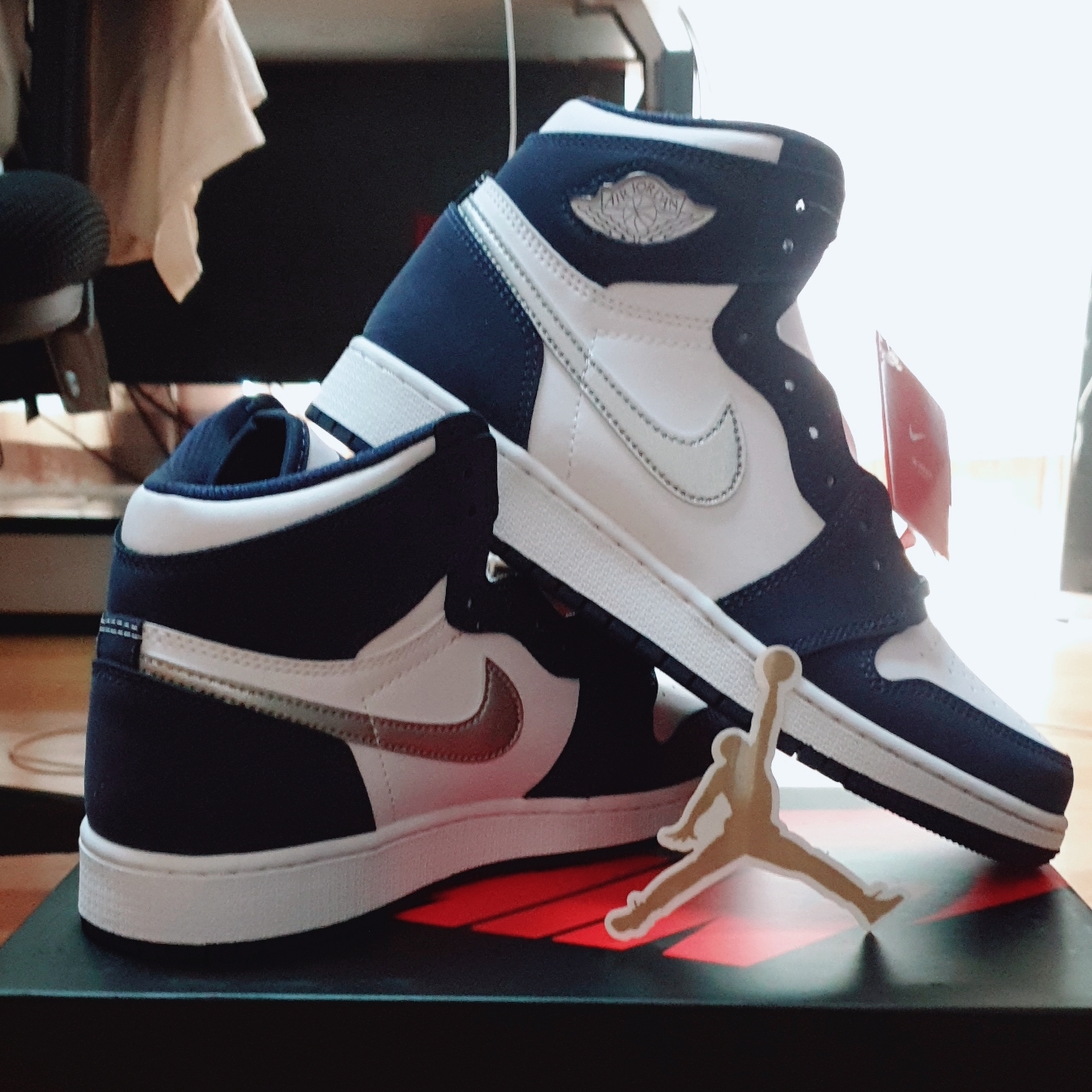 (GS) Jordan 1 Retro High OG CO.JP Midnight Navy 착용 스타일