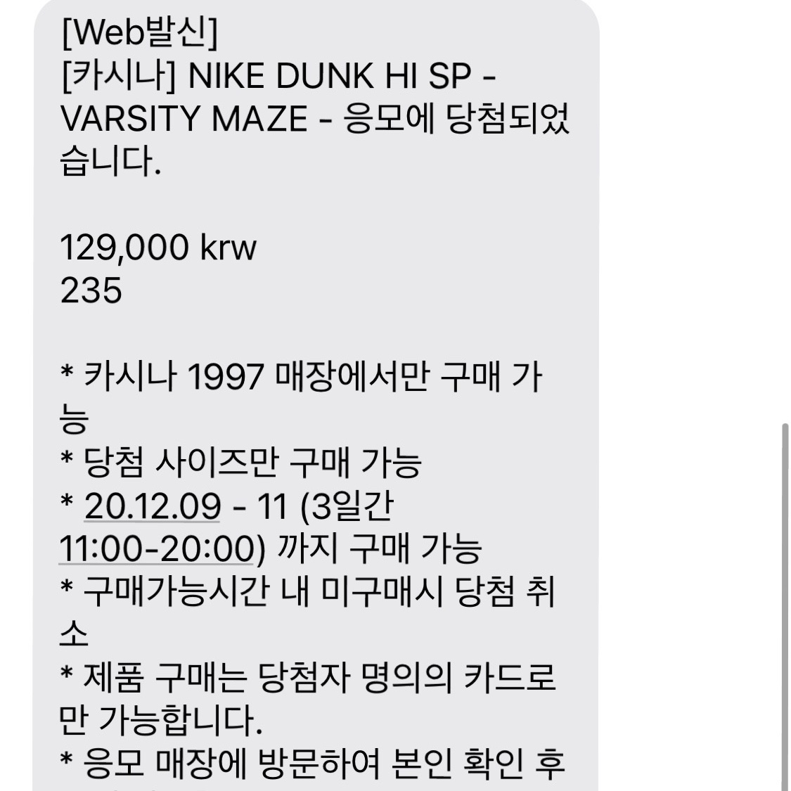 Nike Dunk High SP Varsity Maize 착용 스타일