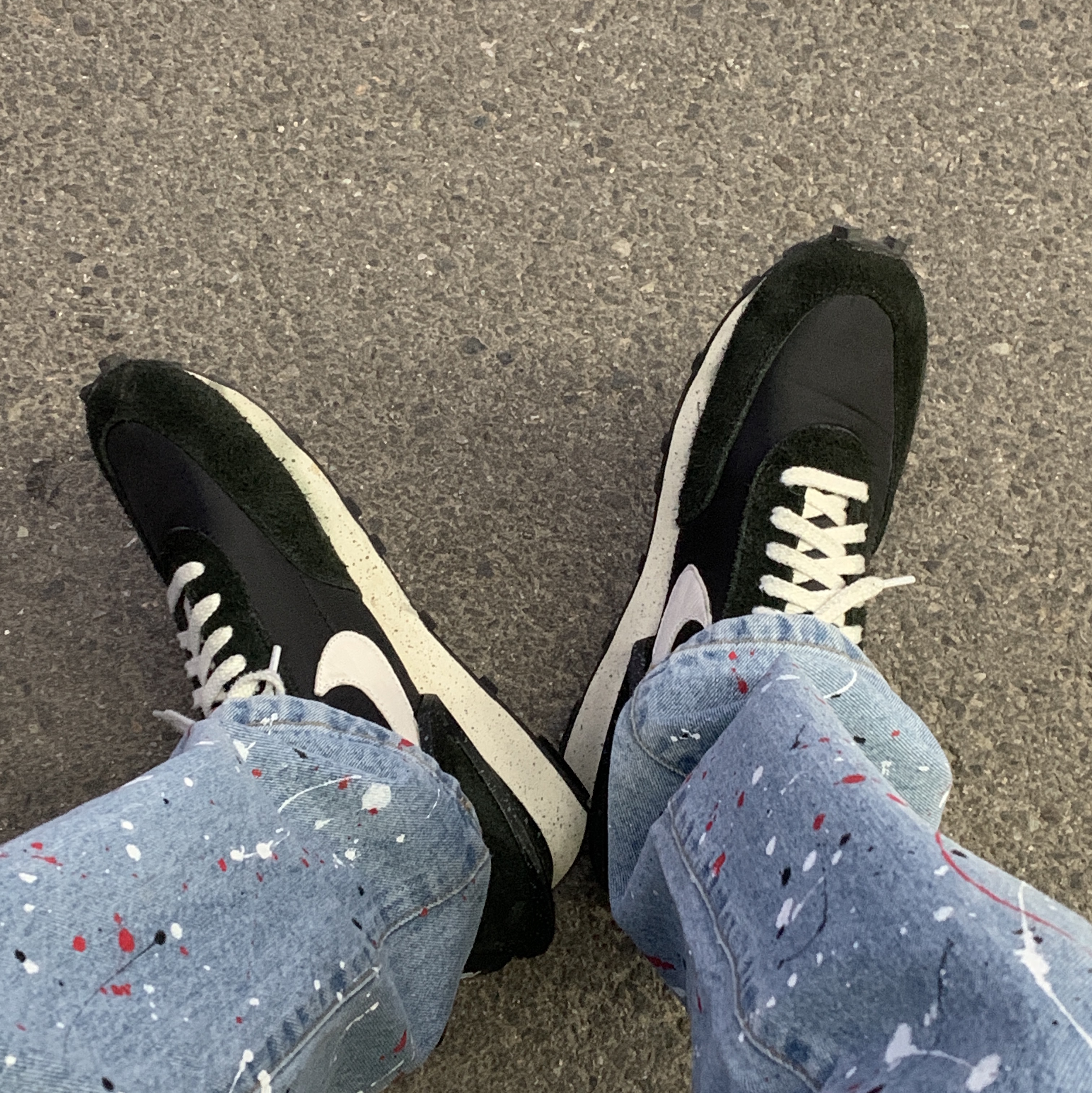 Nike x Undercover Daybreak Black 착용 스타일