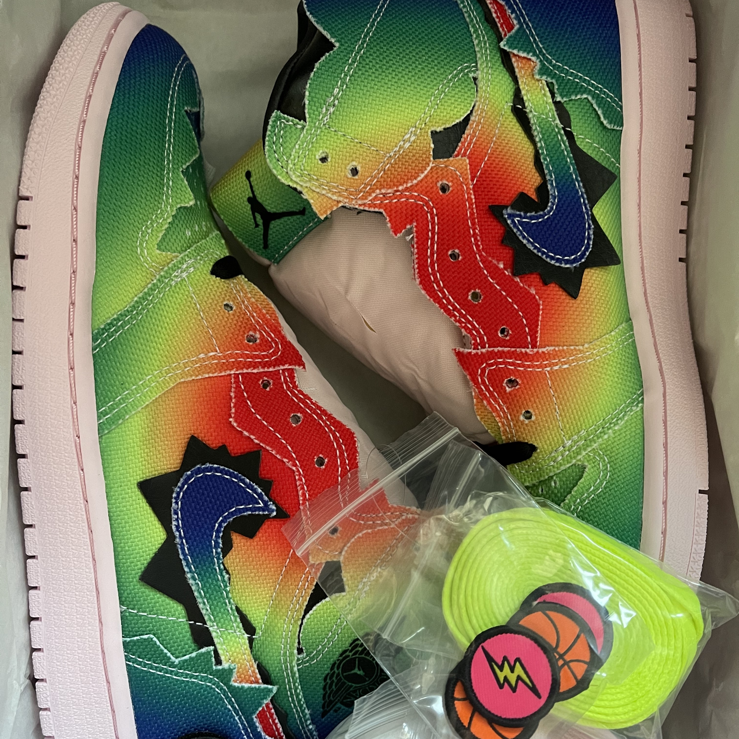 Jordan 1 x J Balvin Retro High OG 착용 스타일