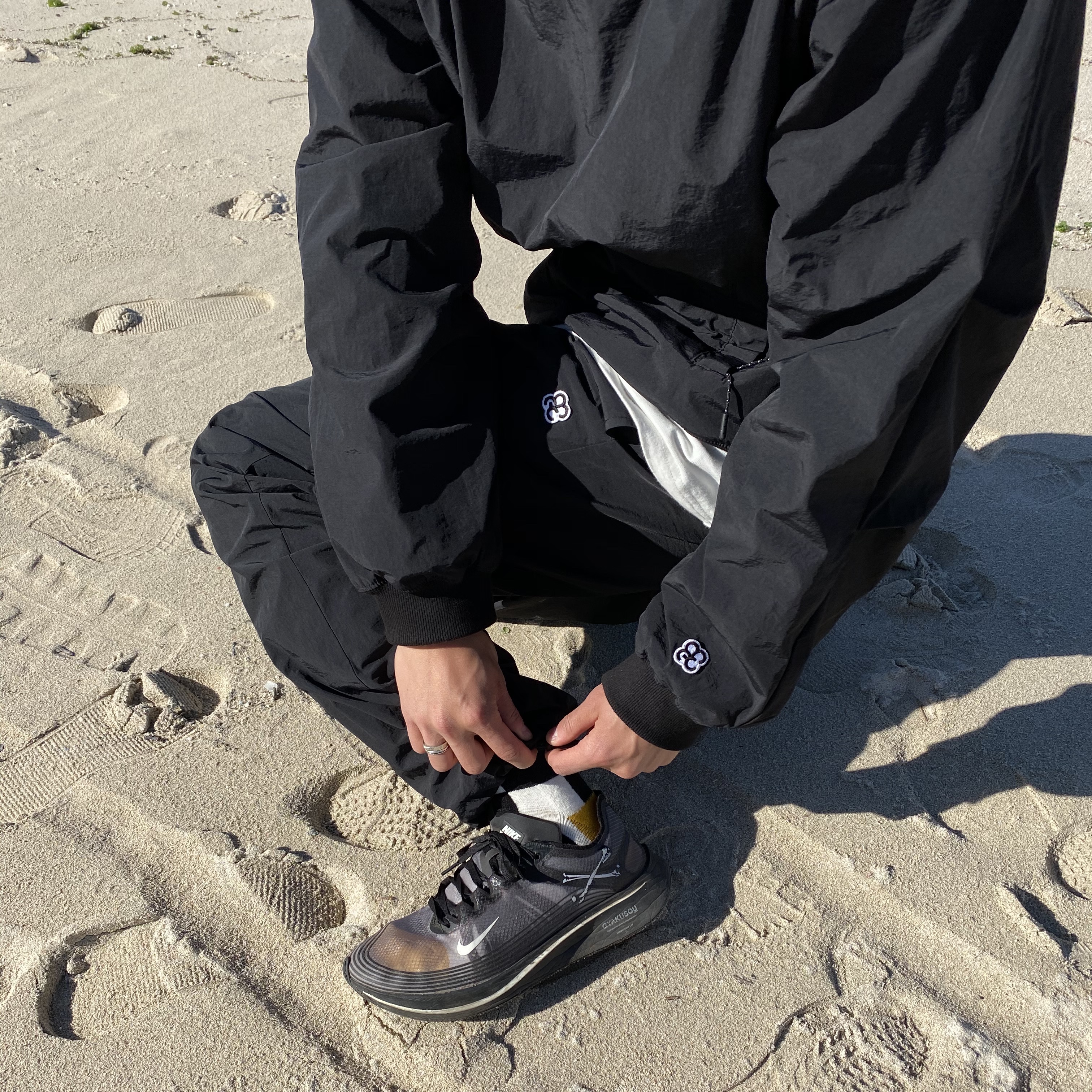 Nike x Undercover Gyakusou Zoom Fly Black 착용 스타일
