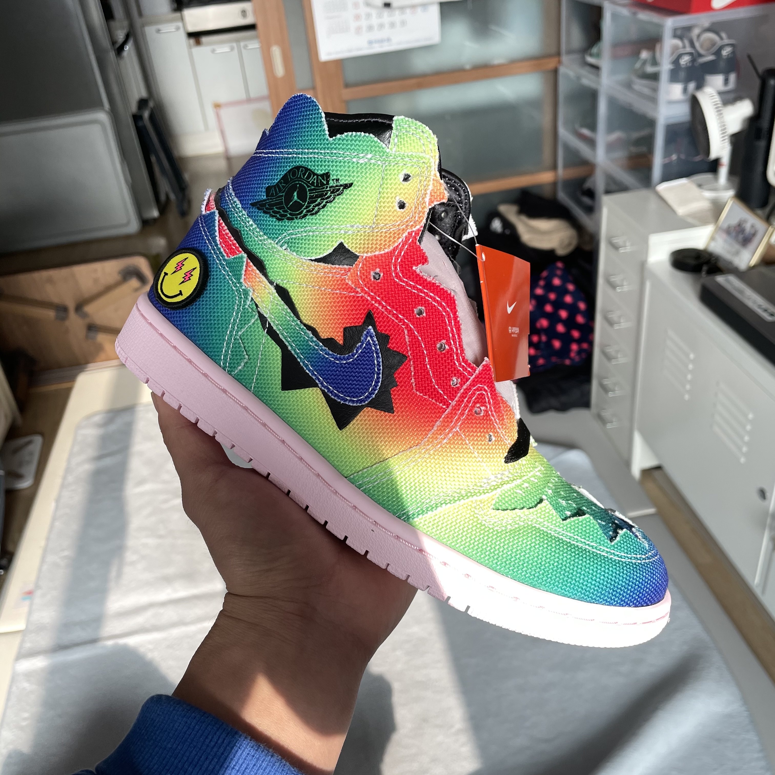 Jordan 1 x J Balvin Retro High OG 착용 스타일 - 1