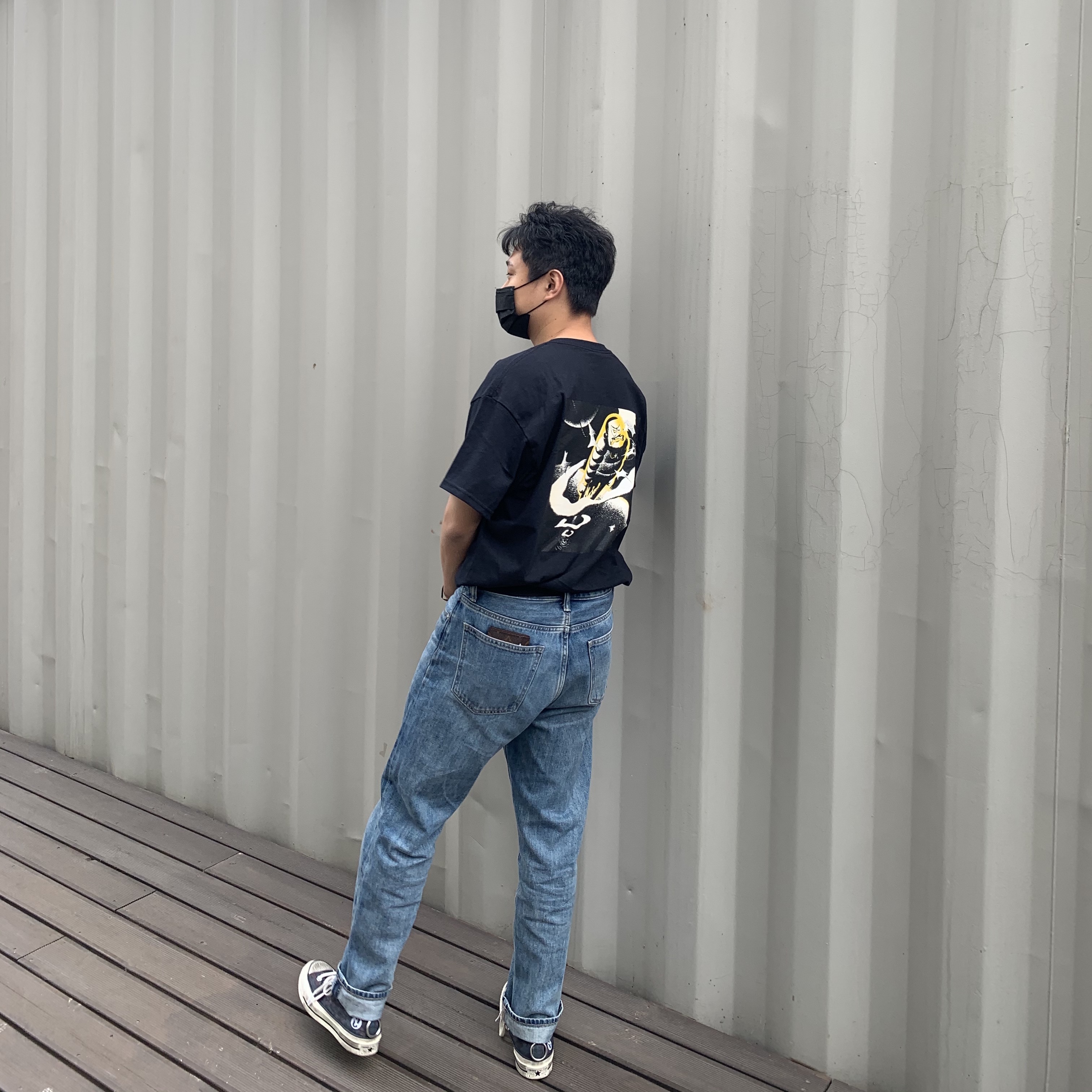 Converse x Undercover Chuck 70 Ox New Warriors Camo 착용 스타일 - 1