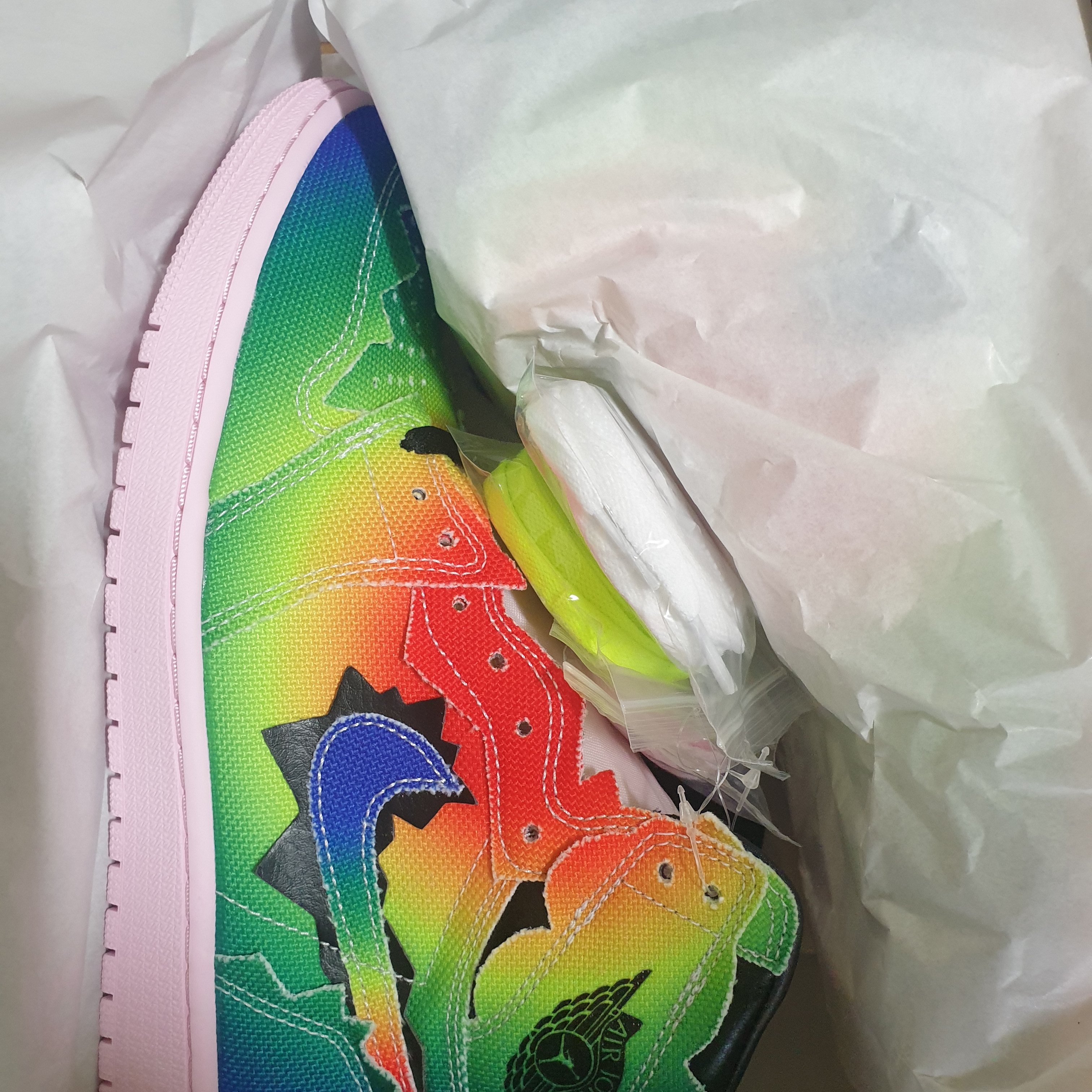 Jordan 1 x J Balvin Retro High OG 착용 스타일 - 3
