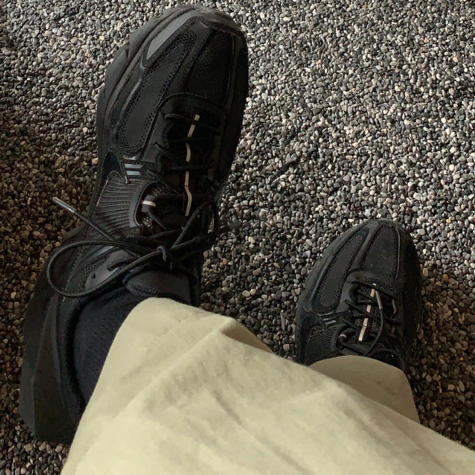 Nike x A-Cold-Wall Zoom Vomero 5 Black 착용 스타일