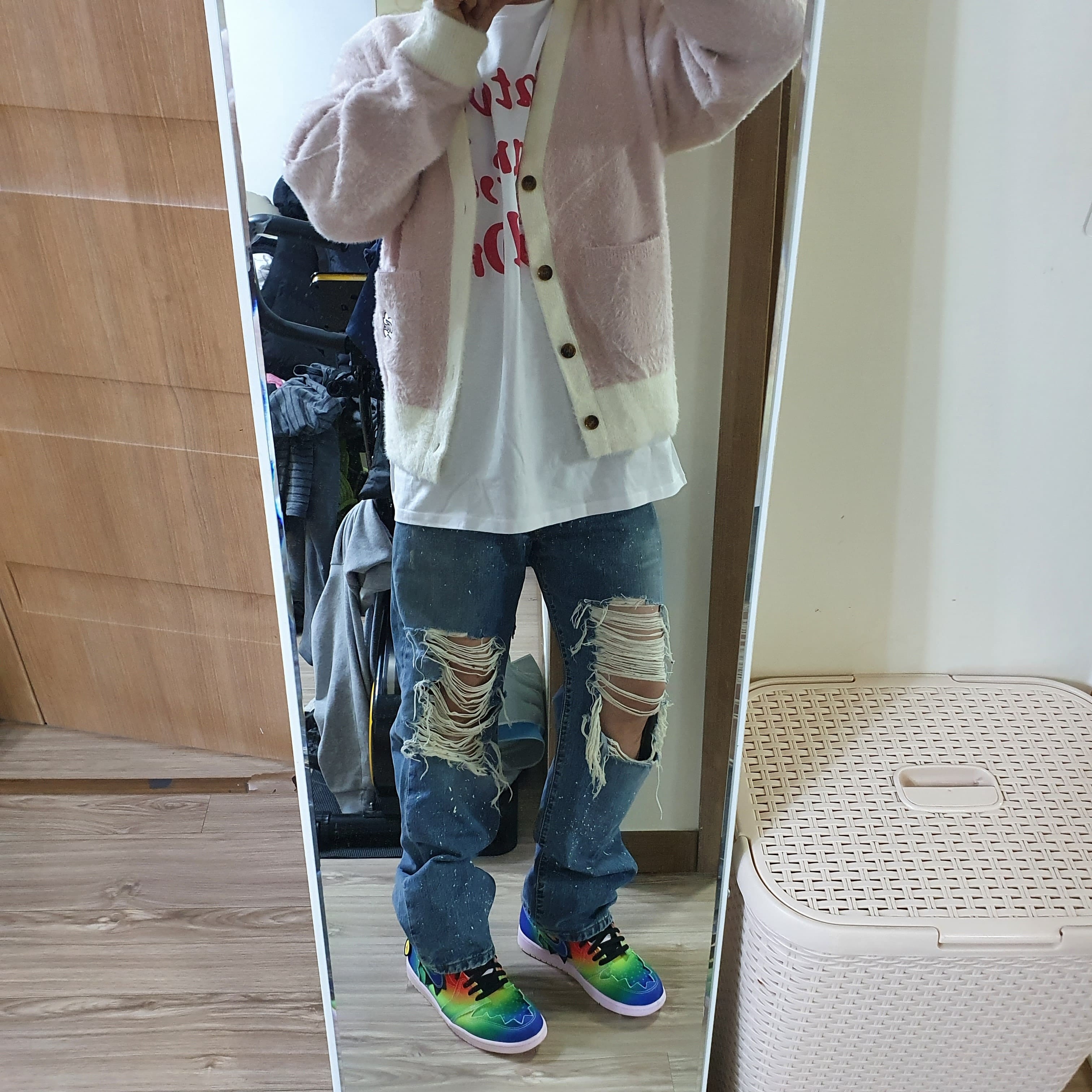 Jordan 1 x J Balvin Retro High OG 착용 스타일