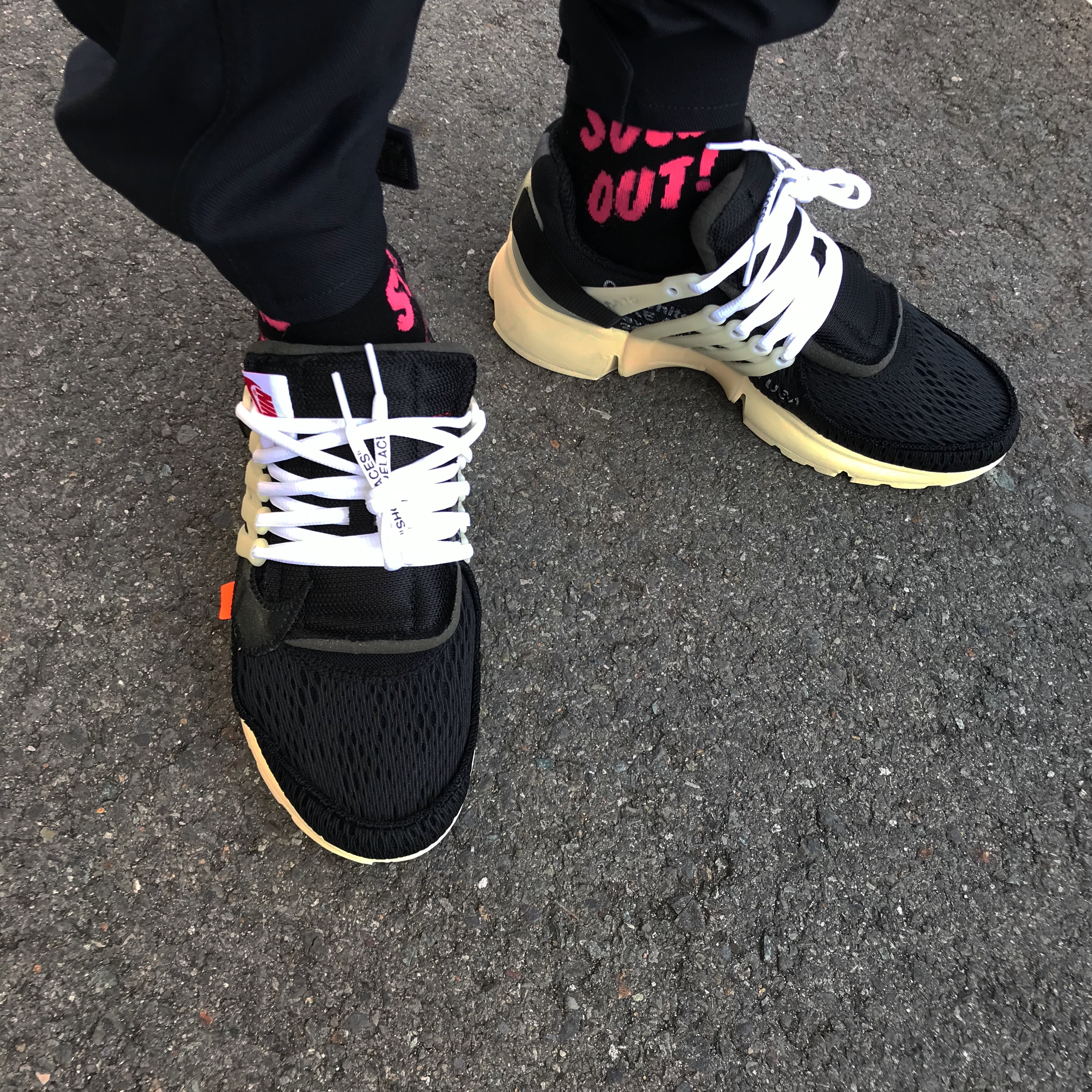 Nike x Off-White Air Presto OG The Ten 착용 스타일