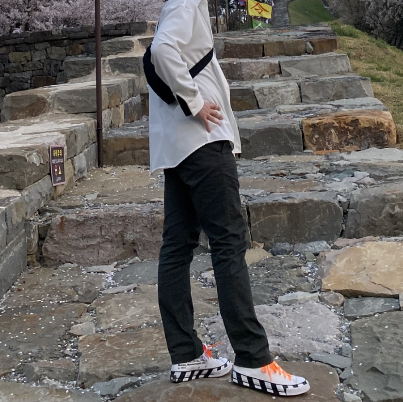Converse x Off-White Chuck 70 High V2 2018 착용 스타일