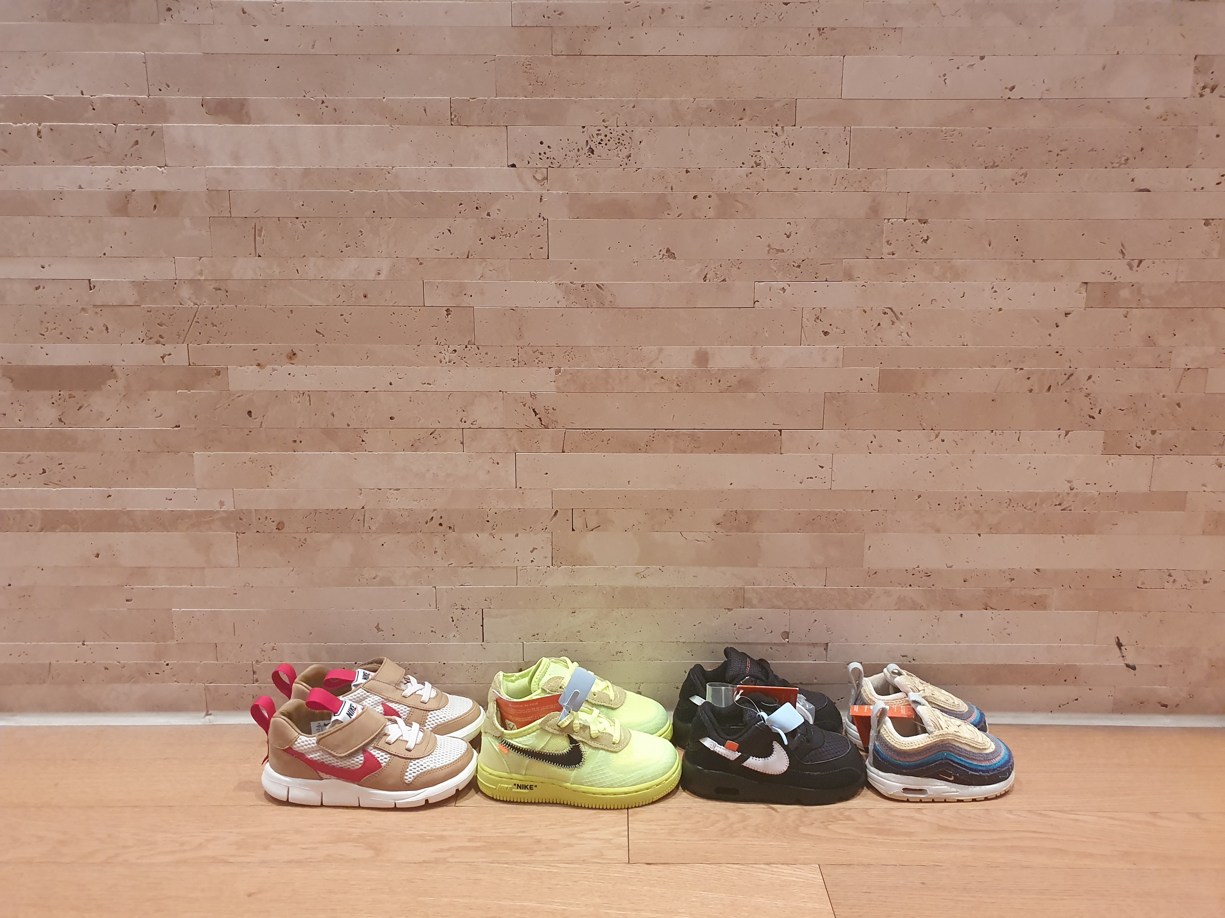 (TD) Nike x Tom Sachs Mars Yard, (TD) Nike x Off-White Air Force 1 Low Volt 착용 스타일