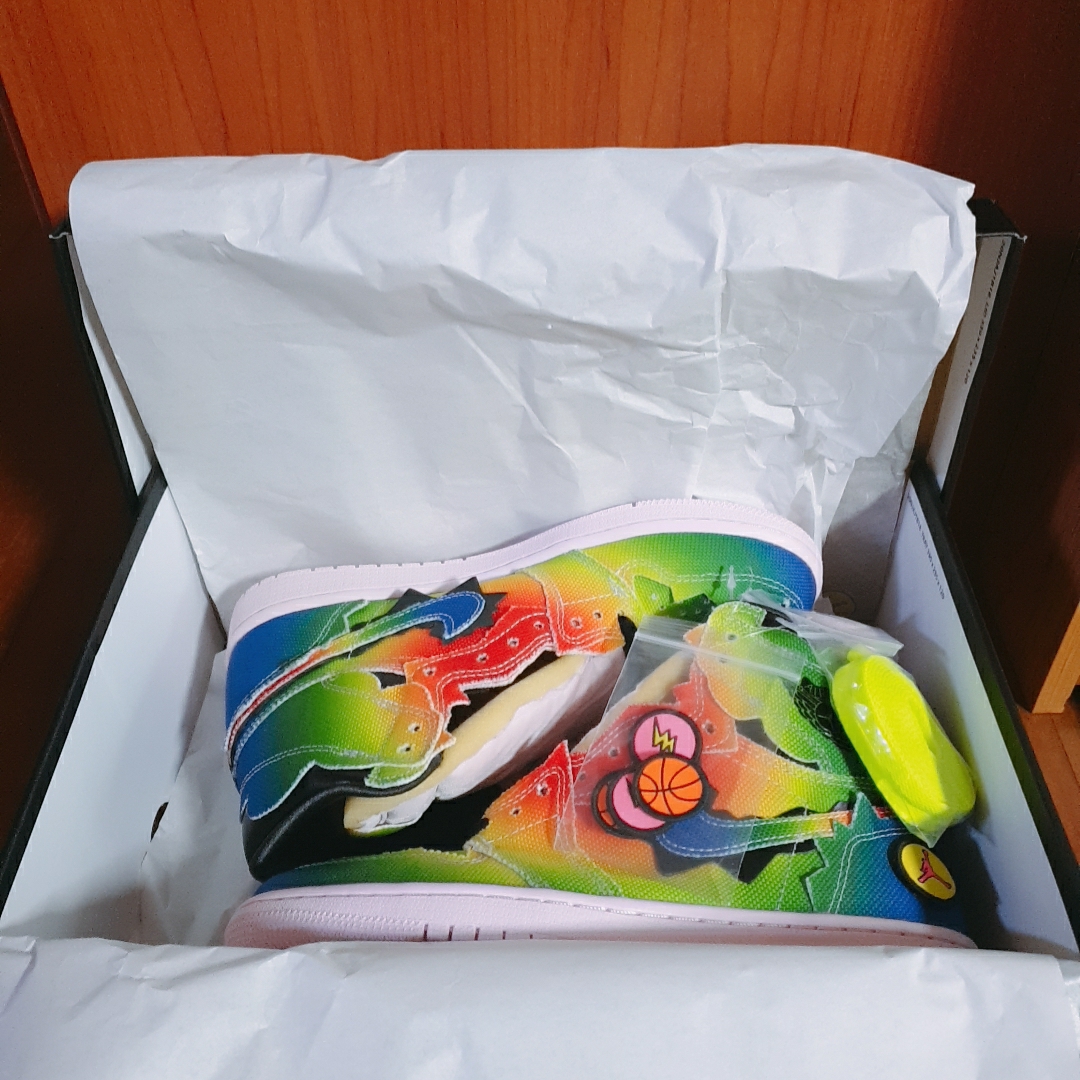 Jordan 1 x J Balvin Retro High OG 착용 스타일 - 3