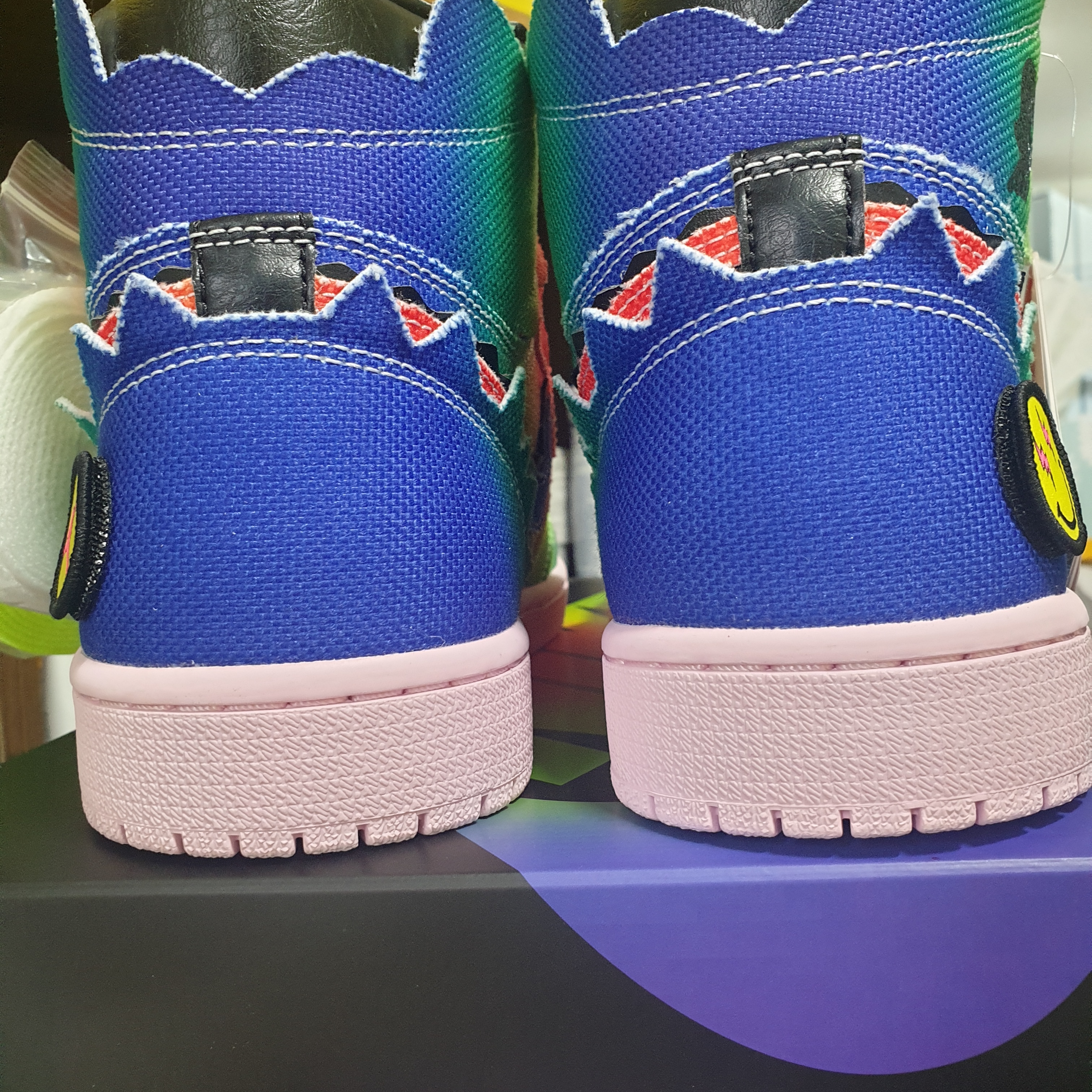 Jordan 1 x J Balvin Retro High OG 착용 스타일 - 2