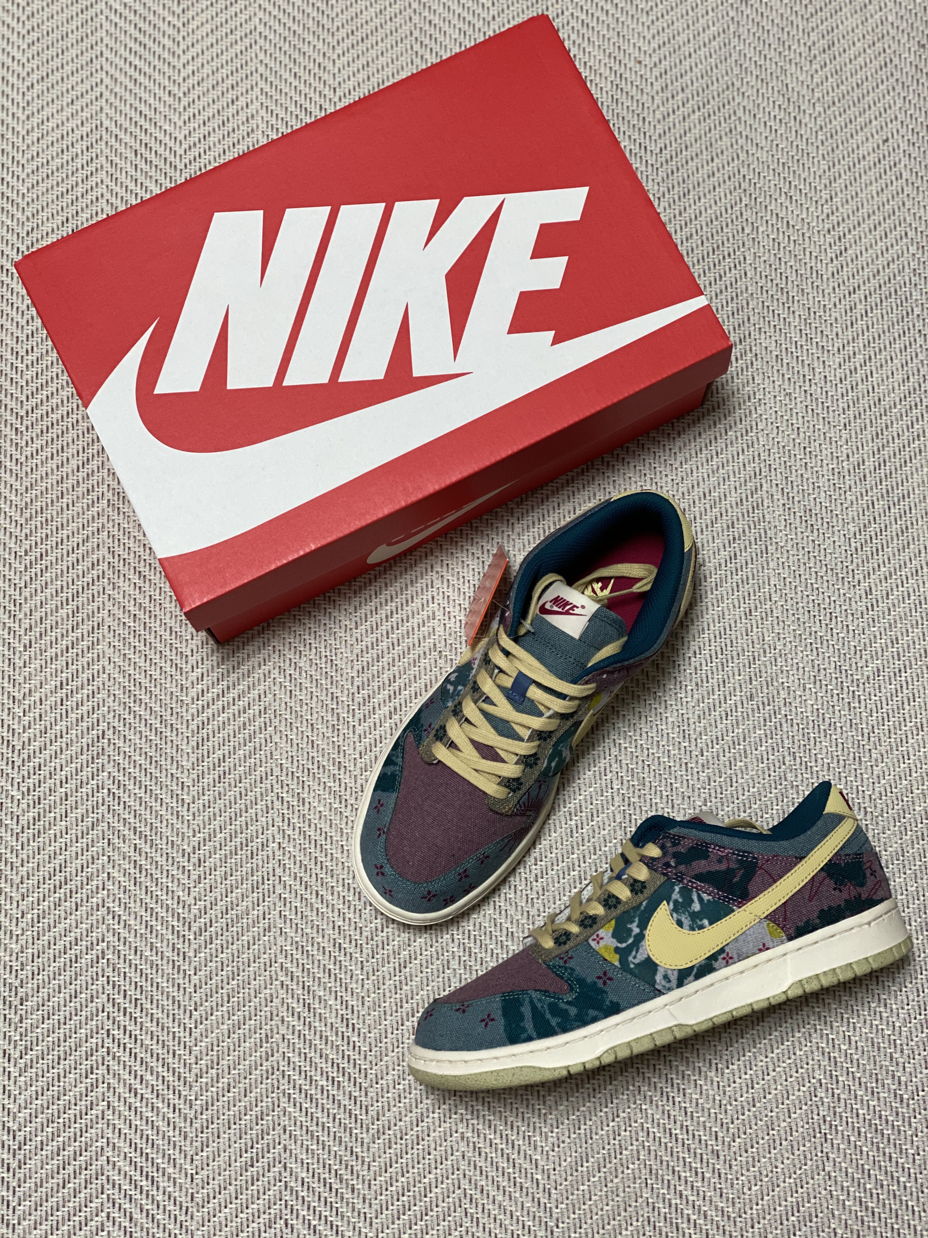 Nike Dunk Low SP Community Garden 착용 스타일