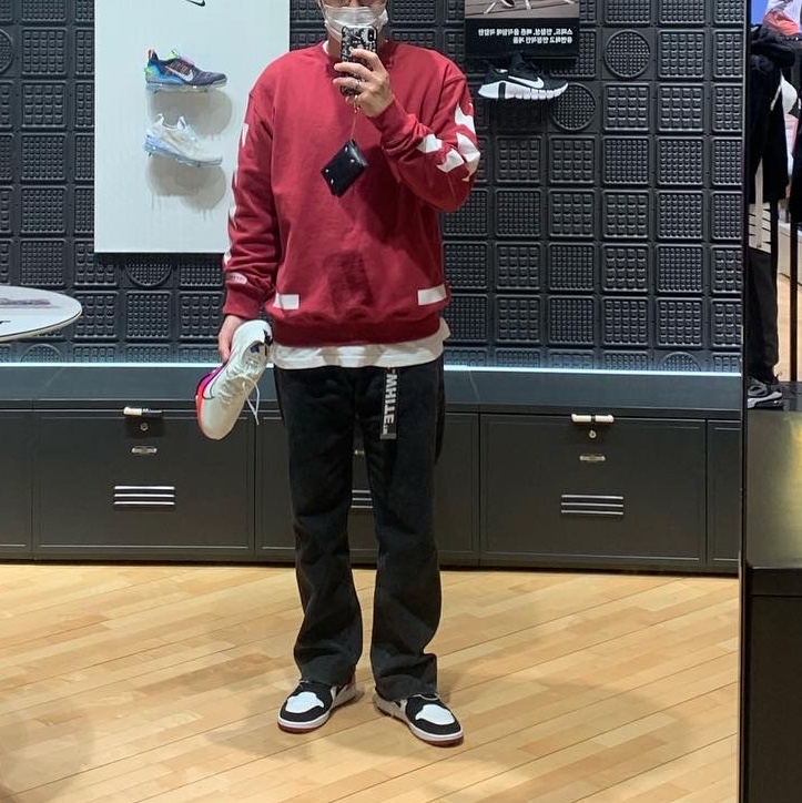 Jordan 1 Low Black Toe 착용 스타일