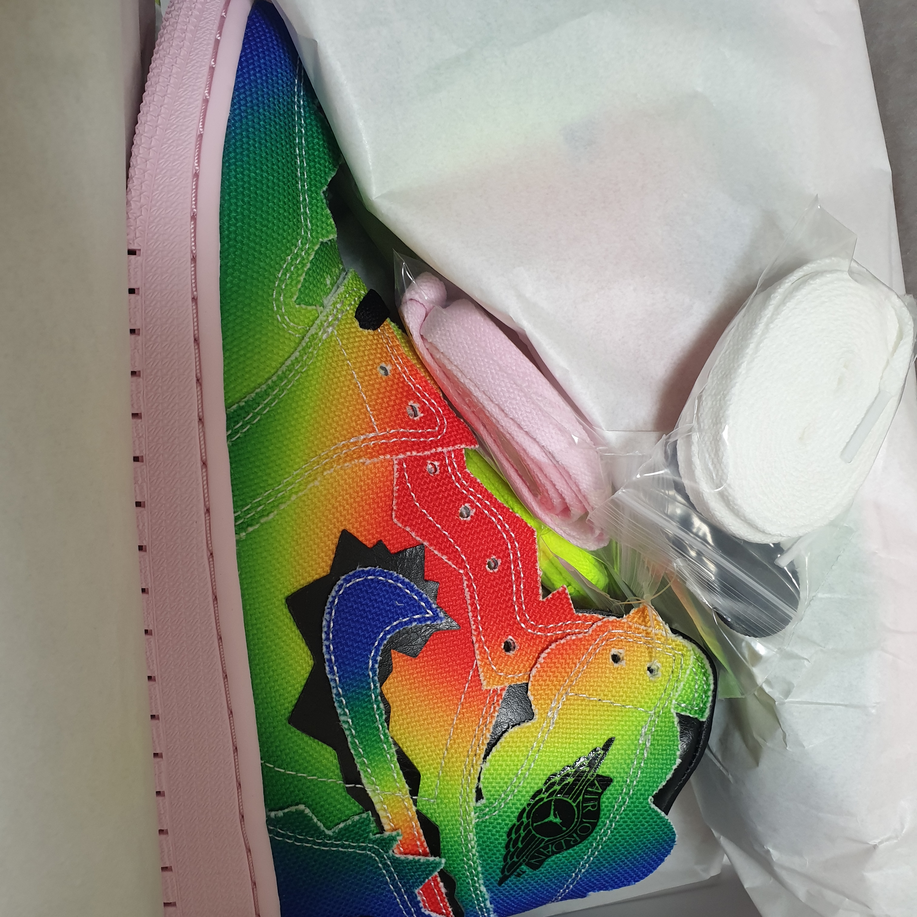 Jordan 1 x J Balvin Retro High OG 착용 스타일