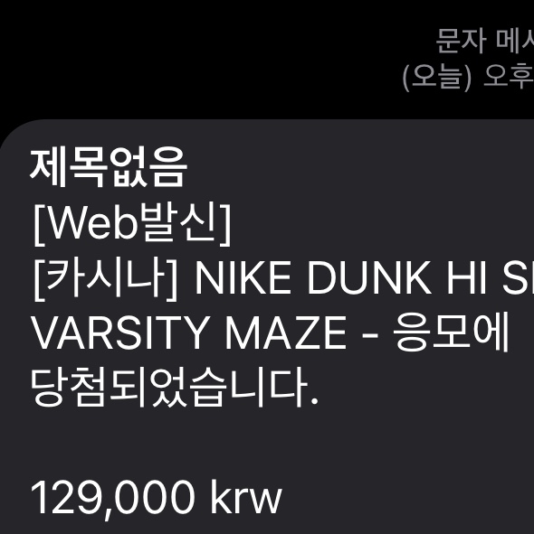 Nike Dunk High SP Varsity Maize 착용 스타일