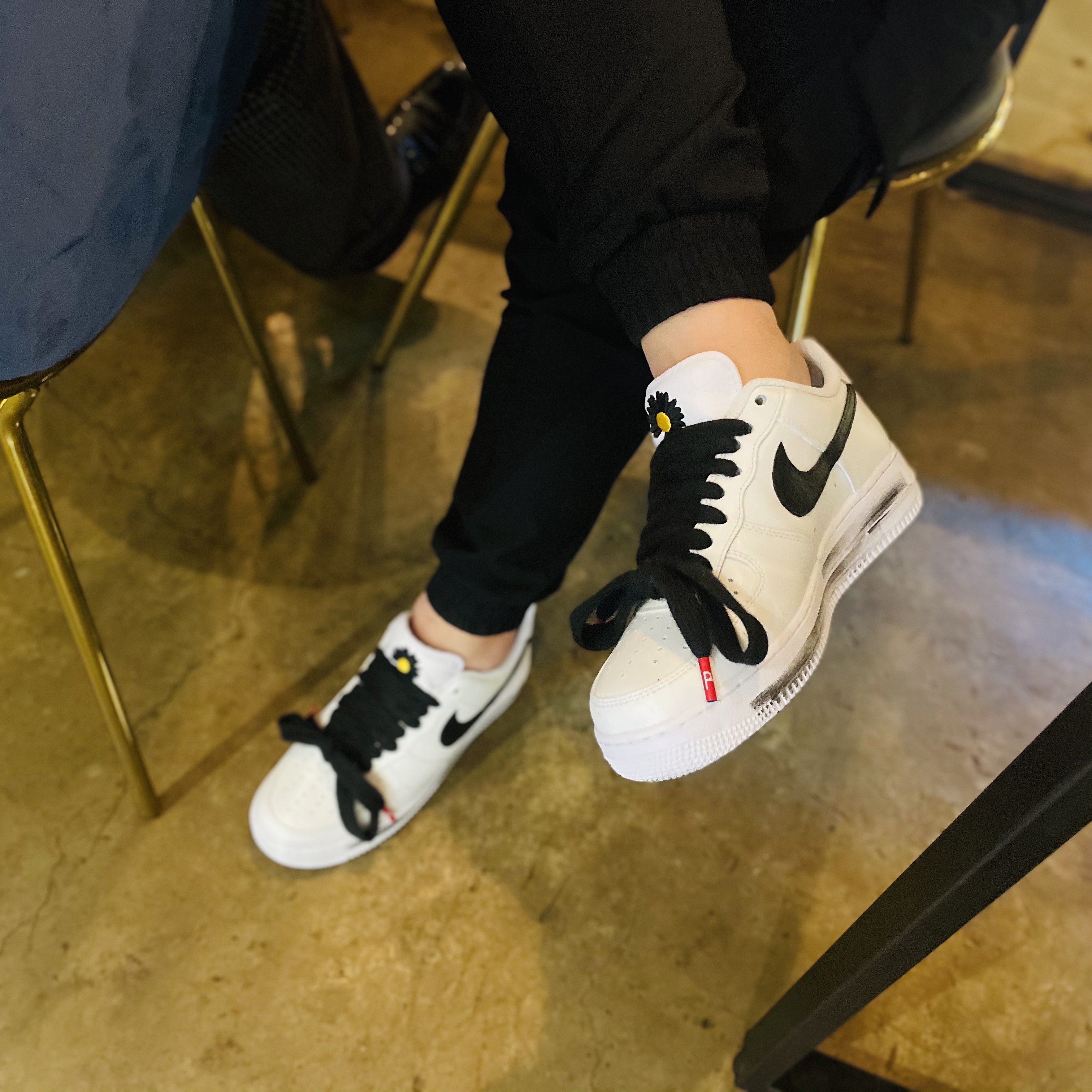Nike x Peaceminusone Air Force 1 Low Para-Noise 2.0 착용 스타일 - 2