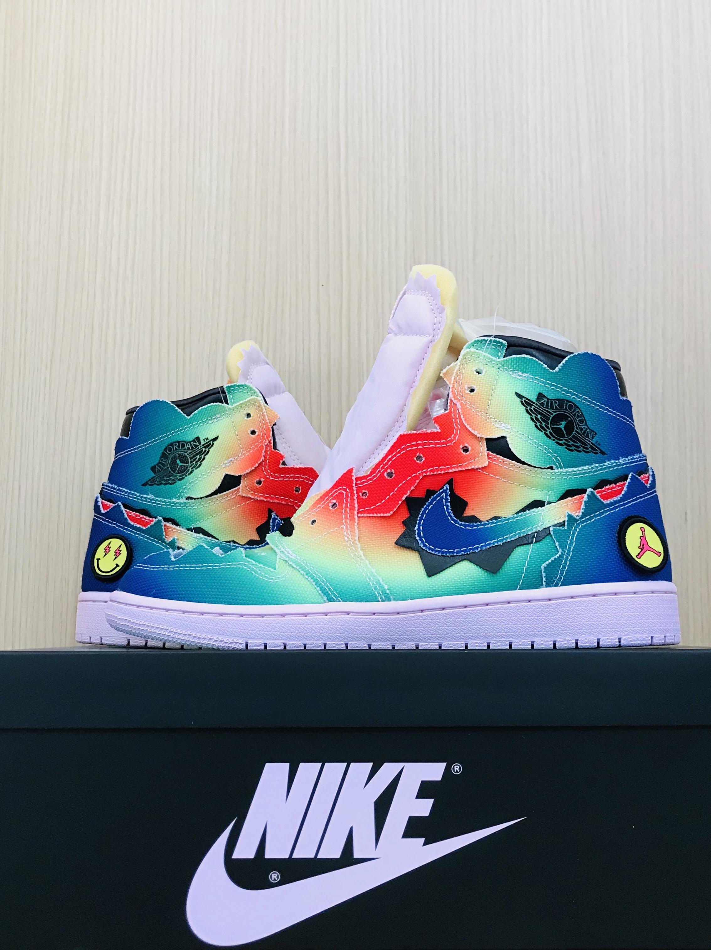 Jordan 1 x J Balvin Retro High OG 착용 스타일 - 2