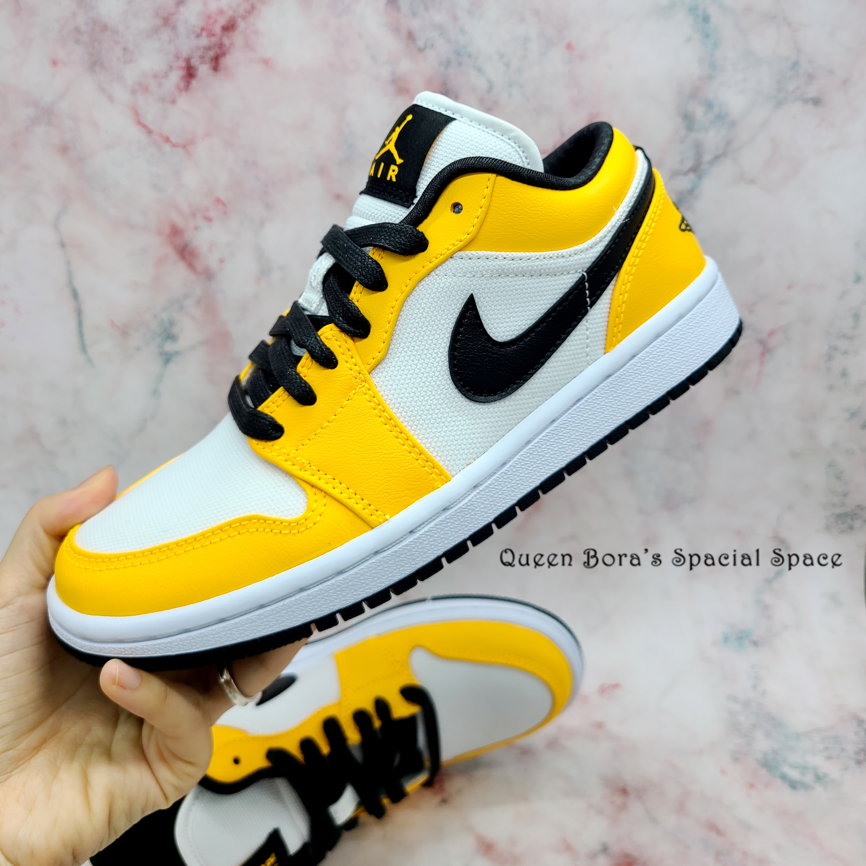 (W) Jordan 1 Low SE Laser Orange 착용 스타일