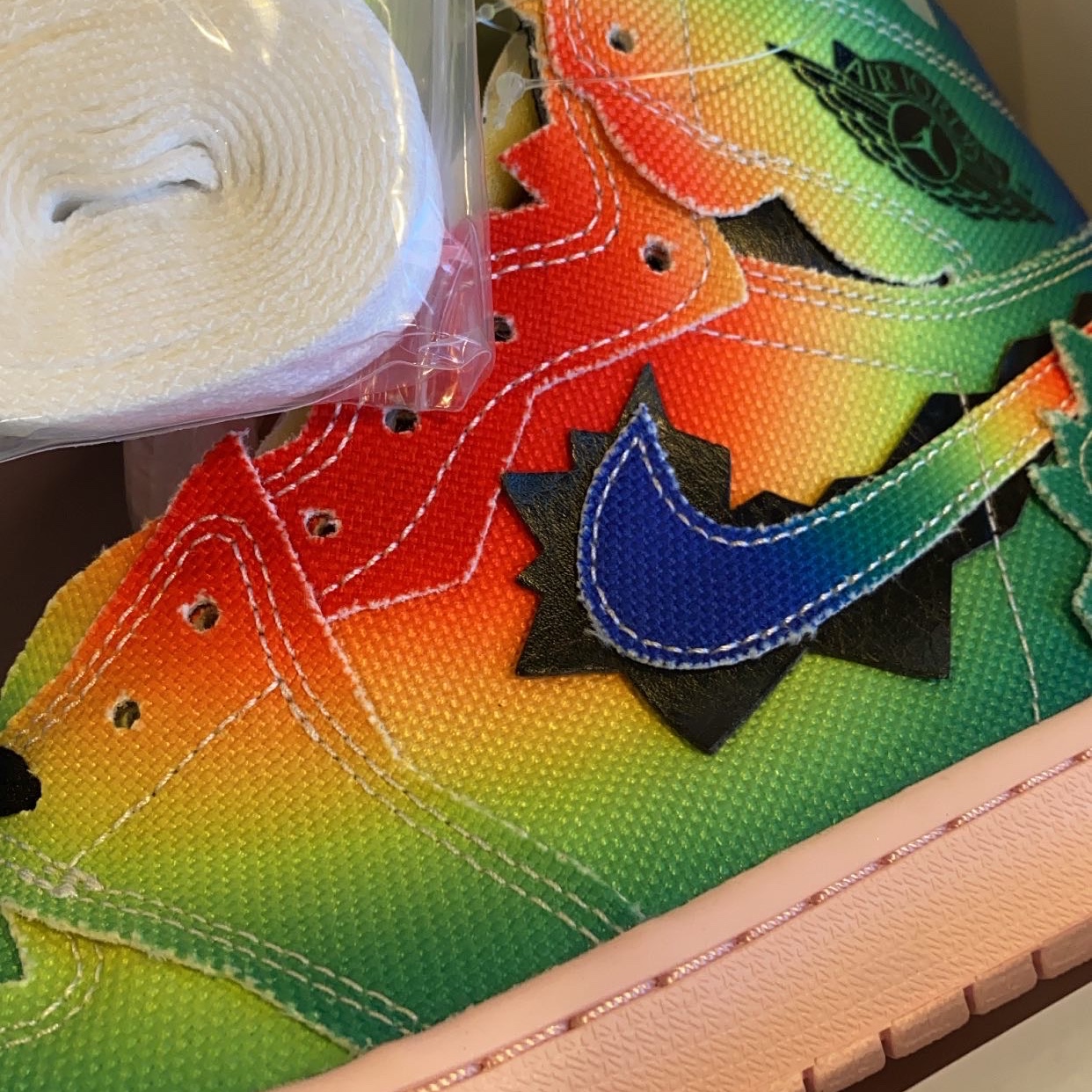 Jordan 1 x J Balvin Retro High OG 착용 스타일