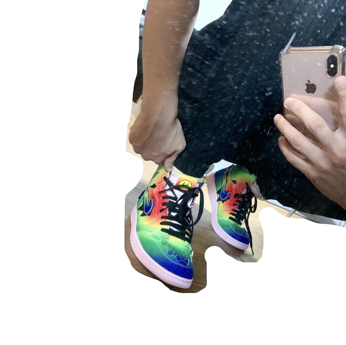 Jordan 1 x J Balvin Retro High OG 착용 스타일