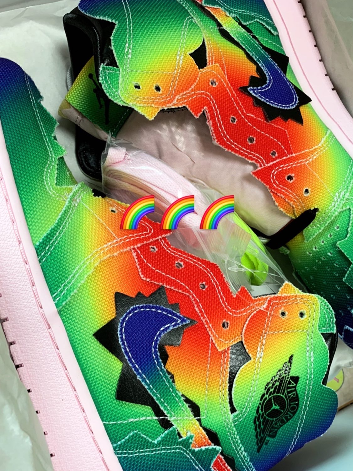 Jordan 1 x J Balvin Retro High OG 착용 스타일