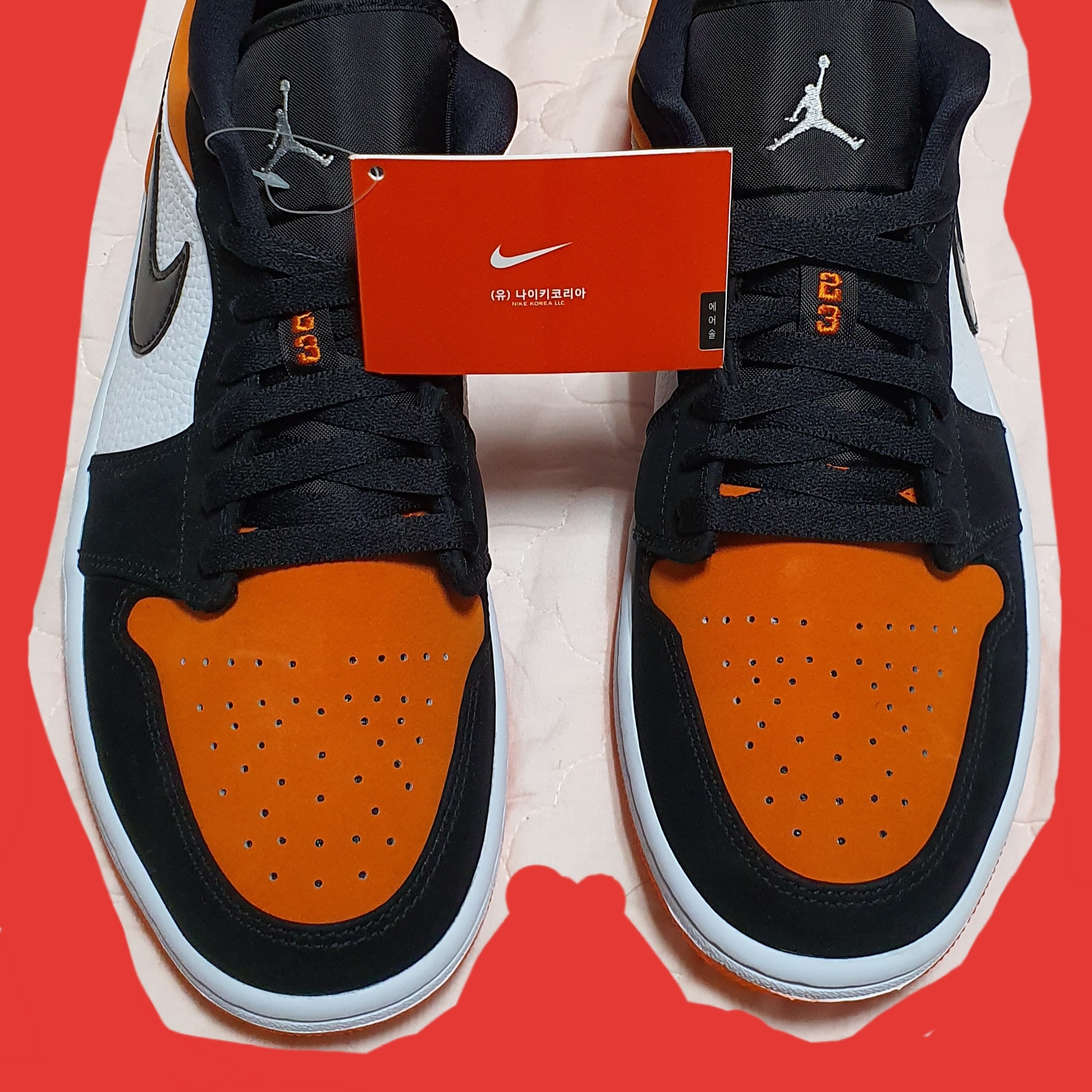 Jordan 1 Low Shattered Backboard 착용 스타일 - 2