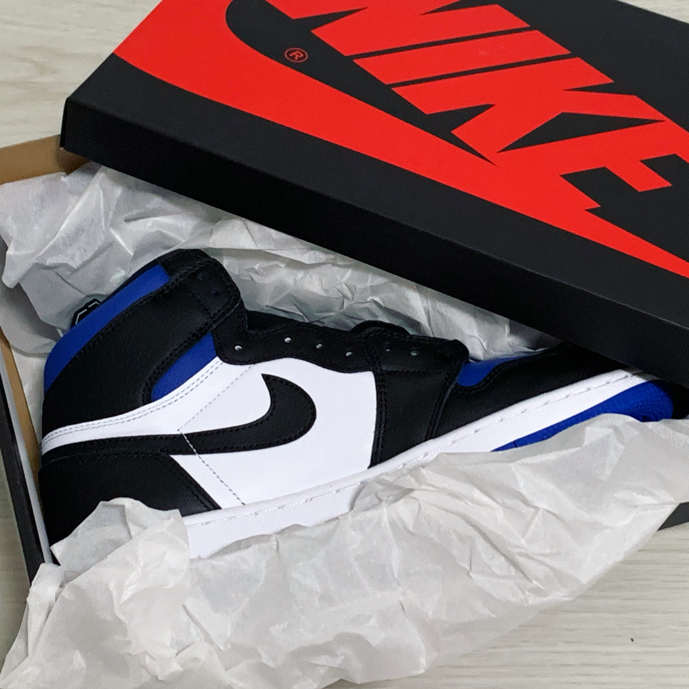 Jordan 1 Retro High OG Royal Toe 착용 스타일