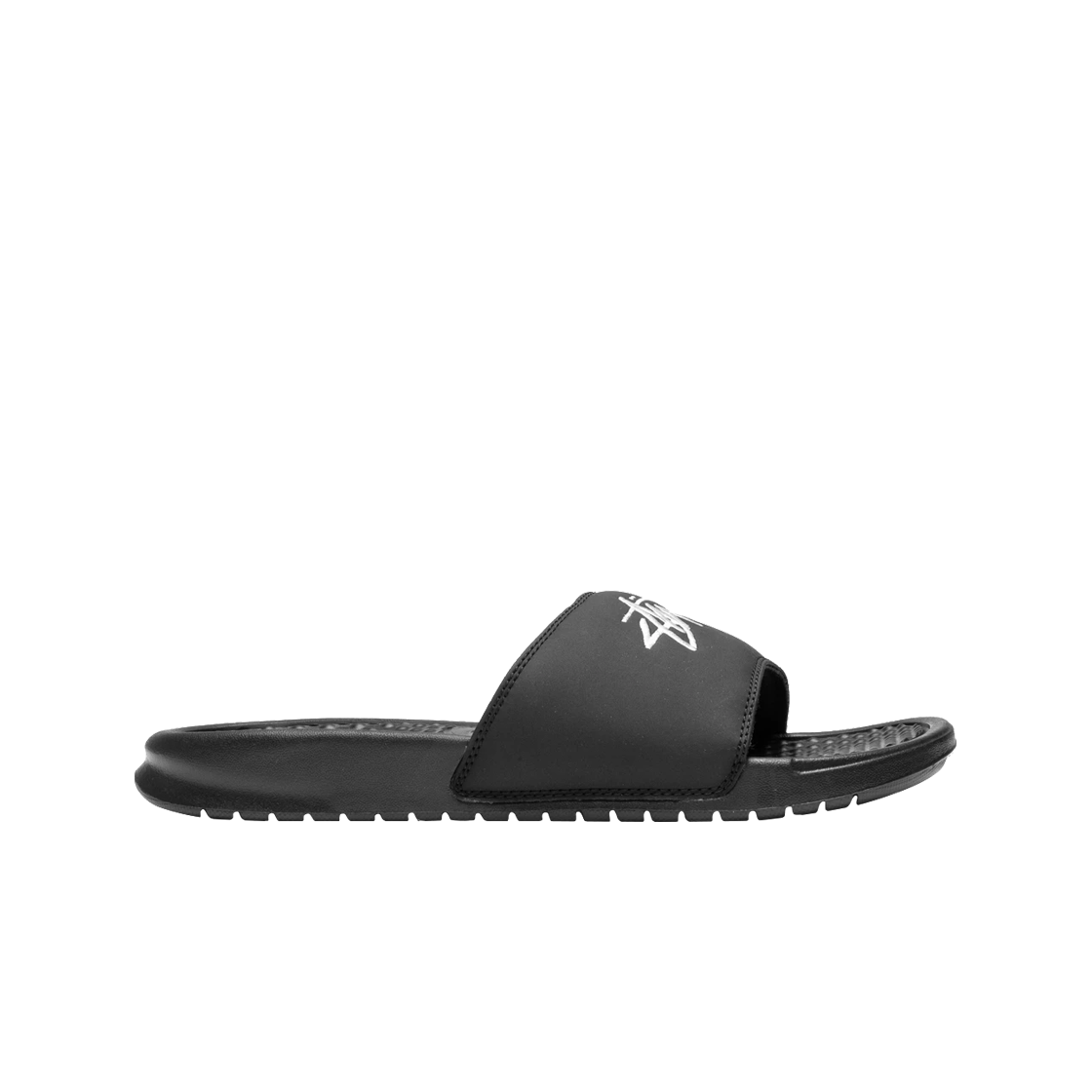 나이키 x 스투시 베나시 슬라이드 블랙(Nike x Stussy Benassi Slide Black)