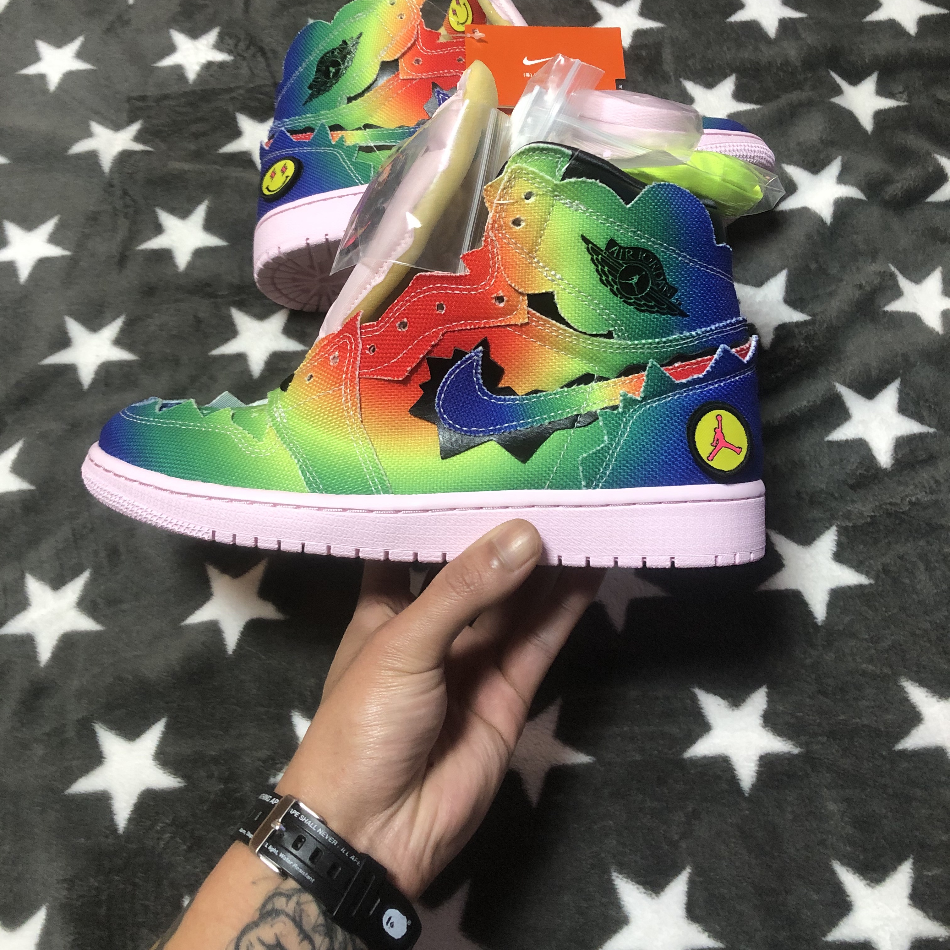 Jordan 1 x J Balvin Retro High OG 착용 스타일 - 2