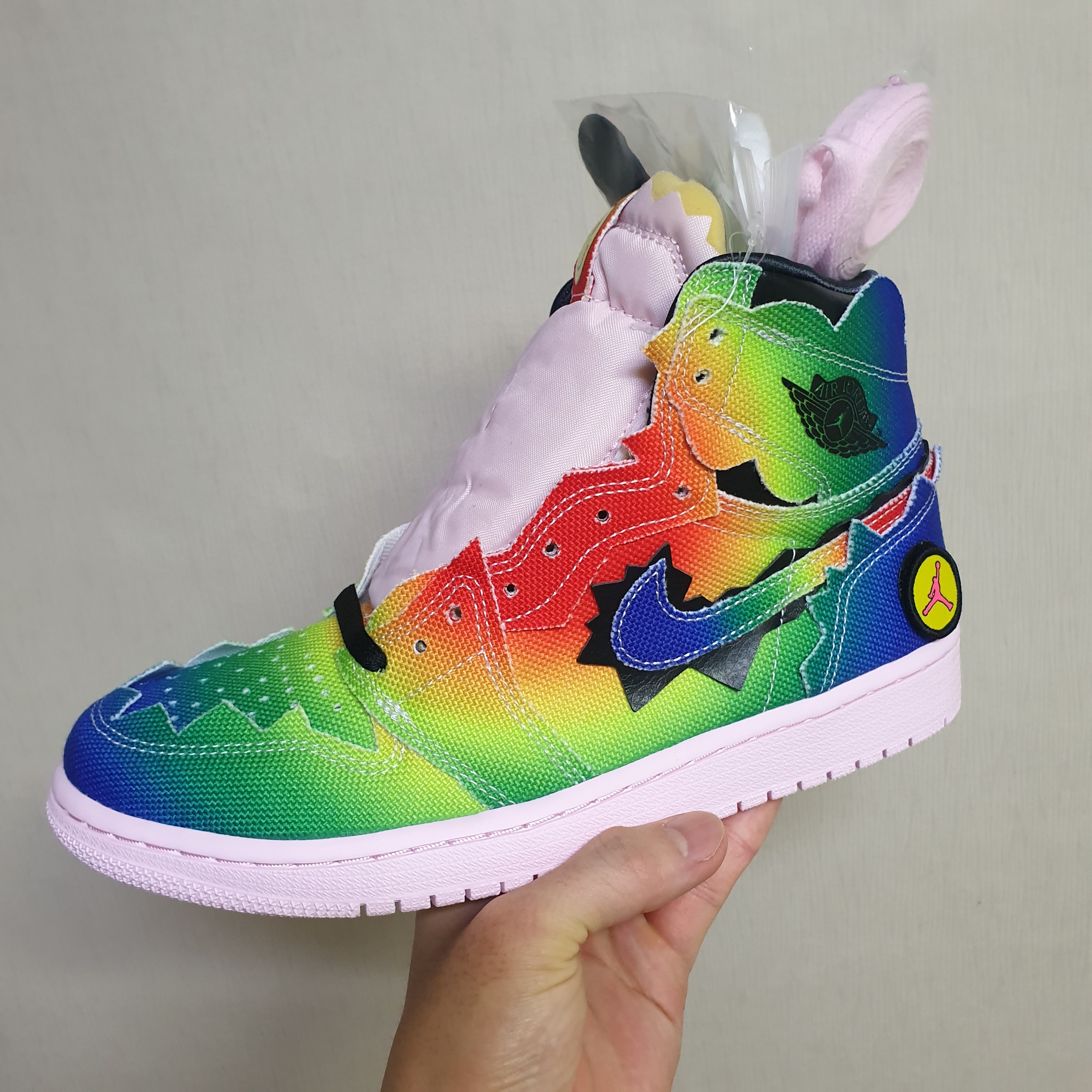 Jordan 1 x J Balvin Retro High OG 착용 스타일