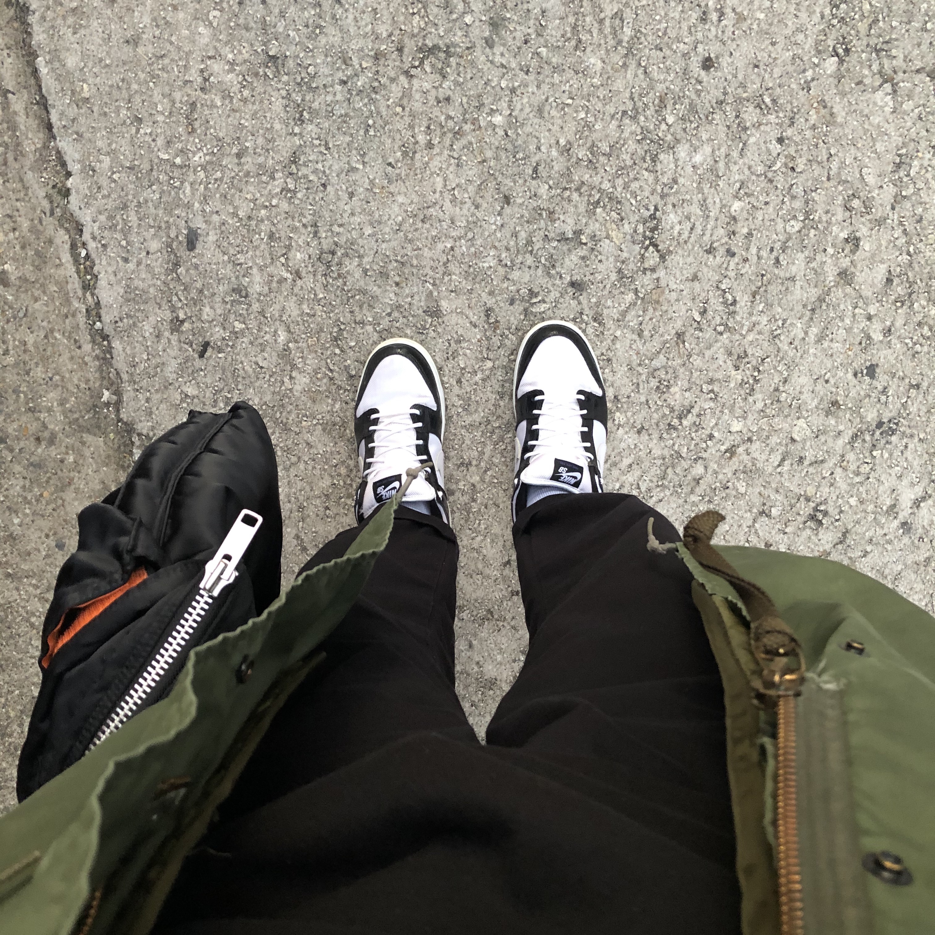 Nike Dunk SB Low Concord 착용 스타일