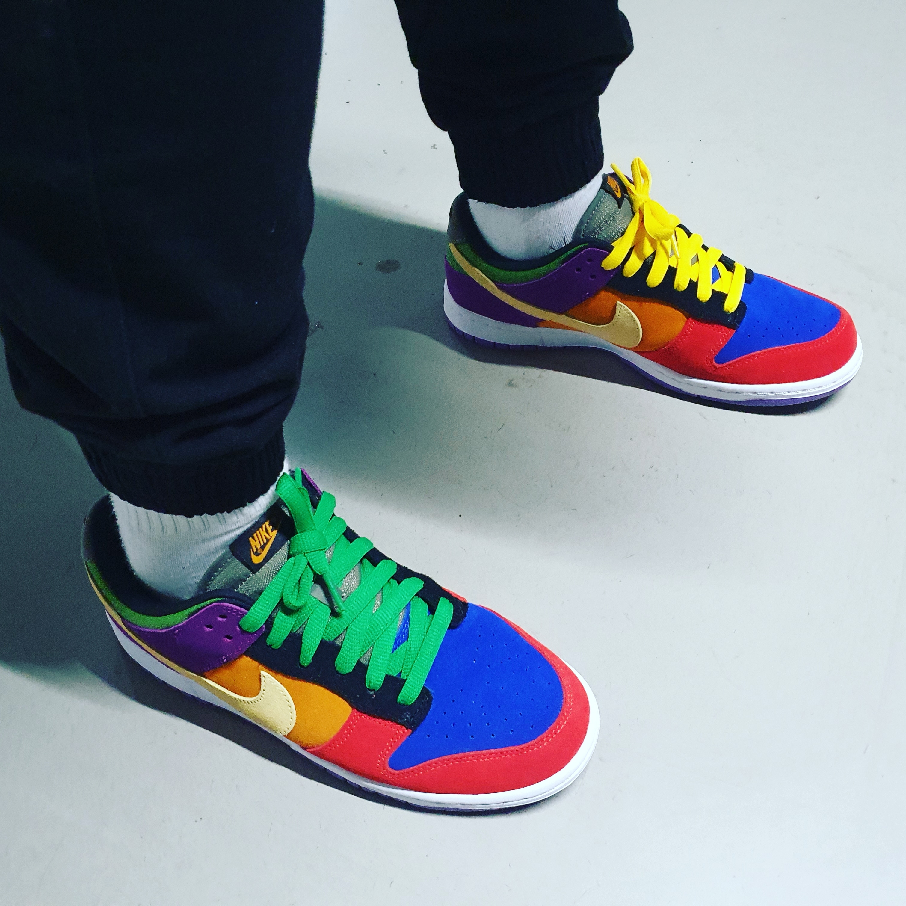 Nike Dunk Low SP Retro Viotech 2019 착용 스타일