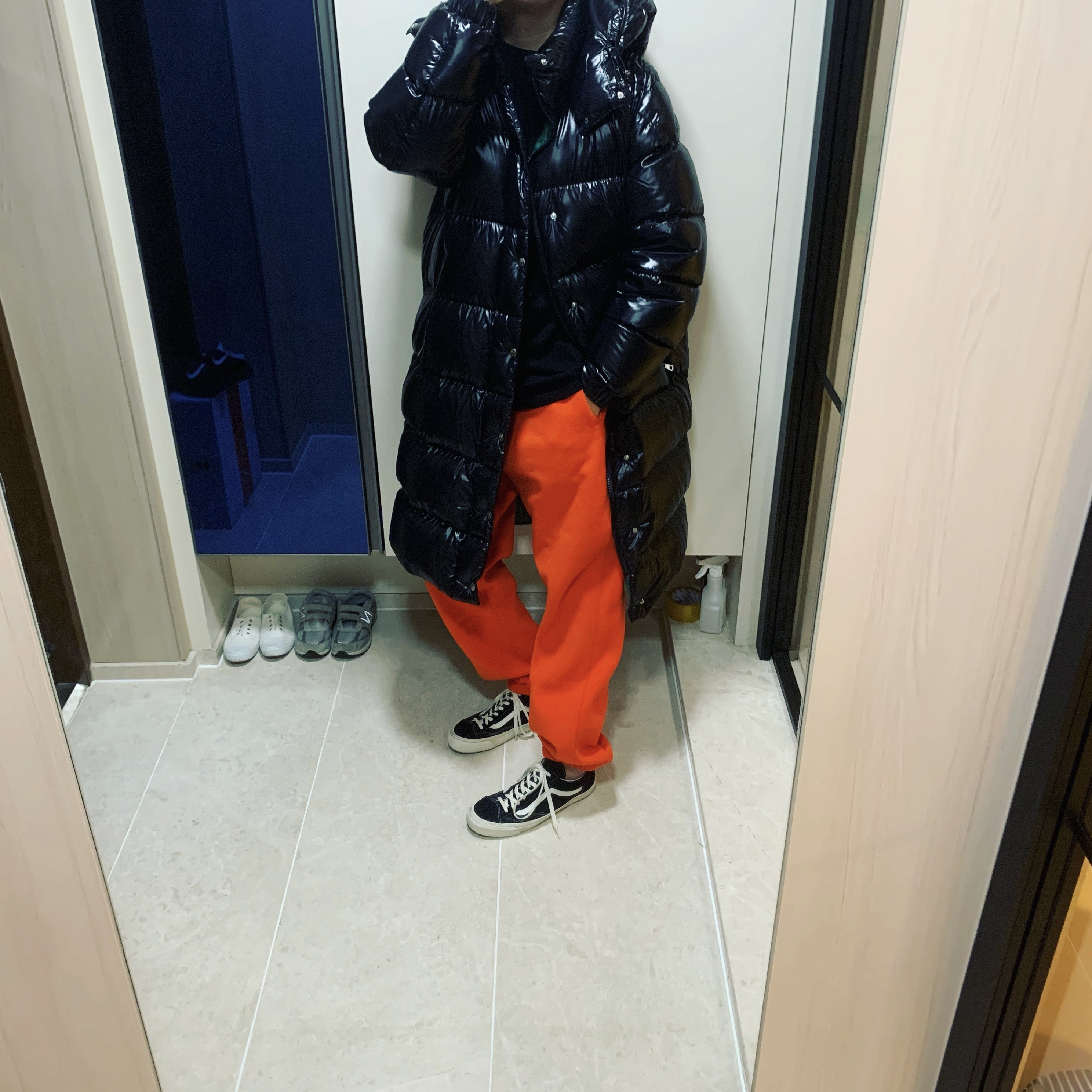 Vans Vault Style 36 Black White 착용 스타일
