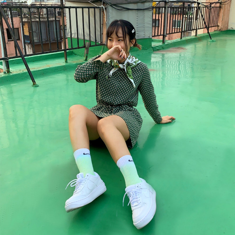 (W) Nike Air Force 1 Shadow Triple White ์ฐฉ์ฉ ์คํ์ผ