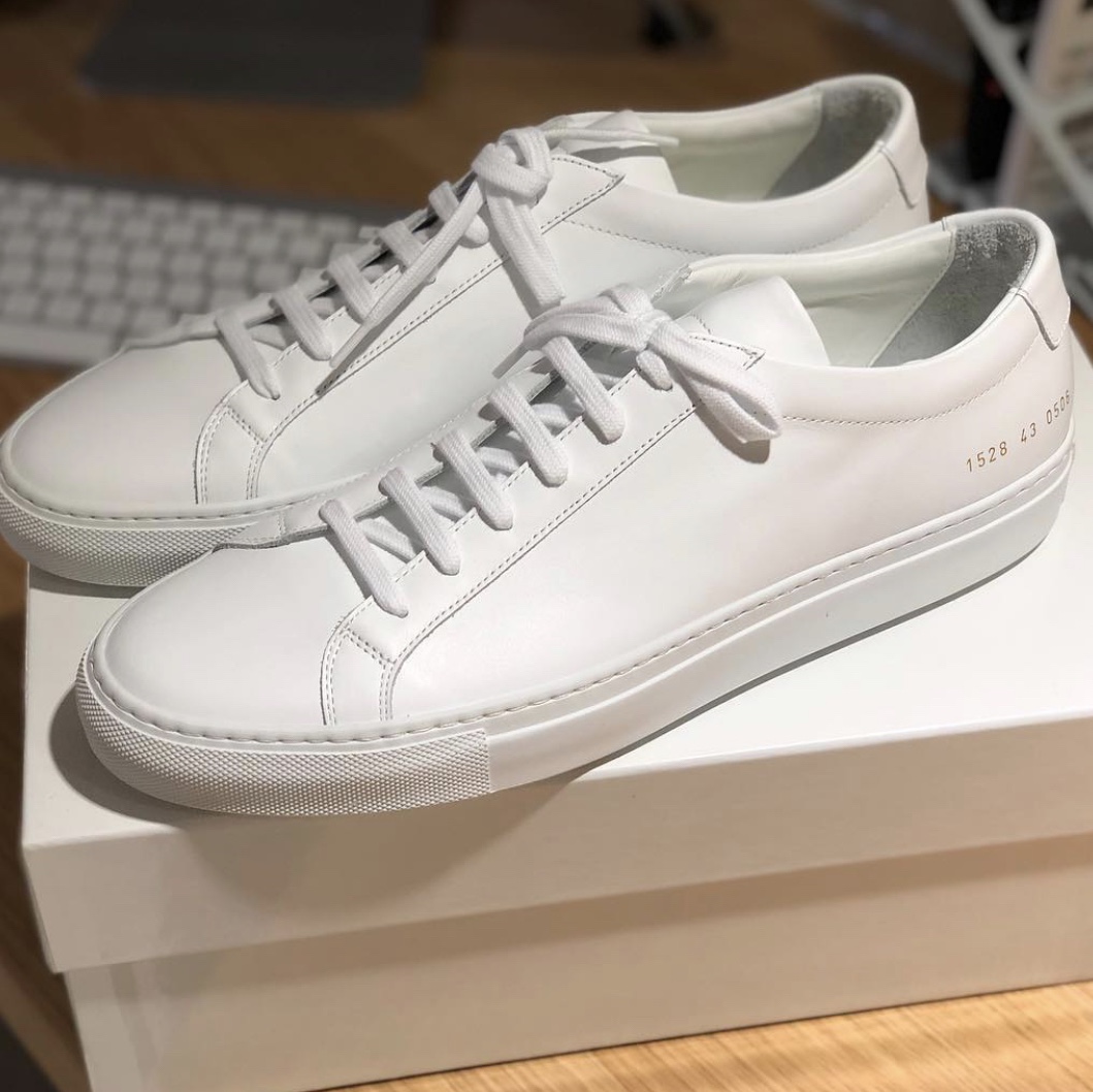 Common Projects Original Achilles Low White 착용 스타일
