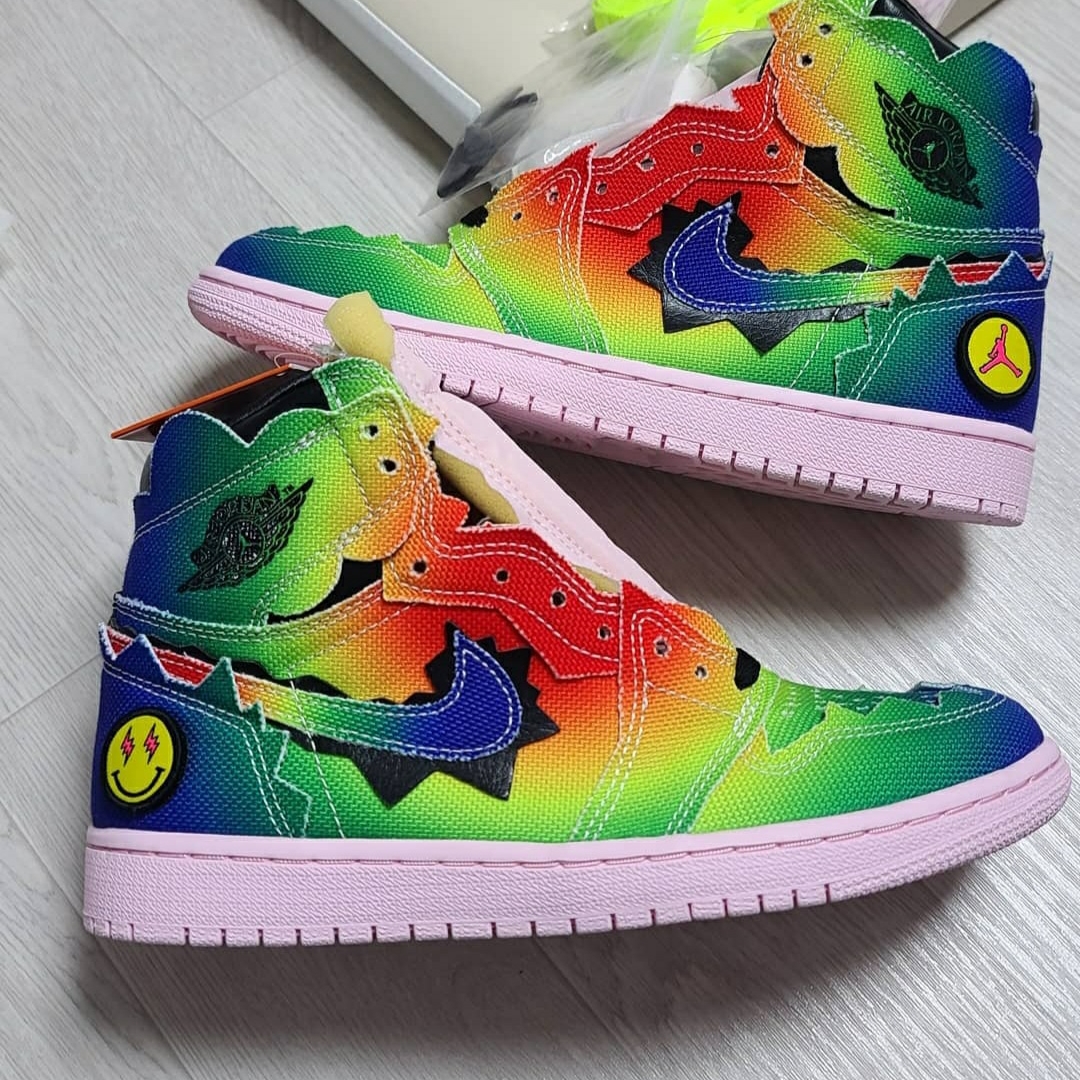 Jordan 1 x J Balvin Retro High OG 착용 스타일