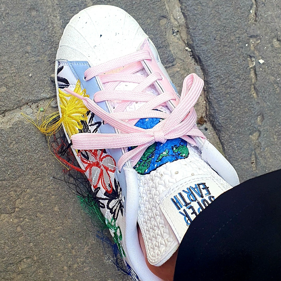 Adidas x Sean Wotherspoon Superstar Superearth 착용 스타일 - 2
