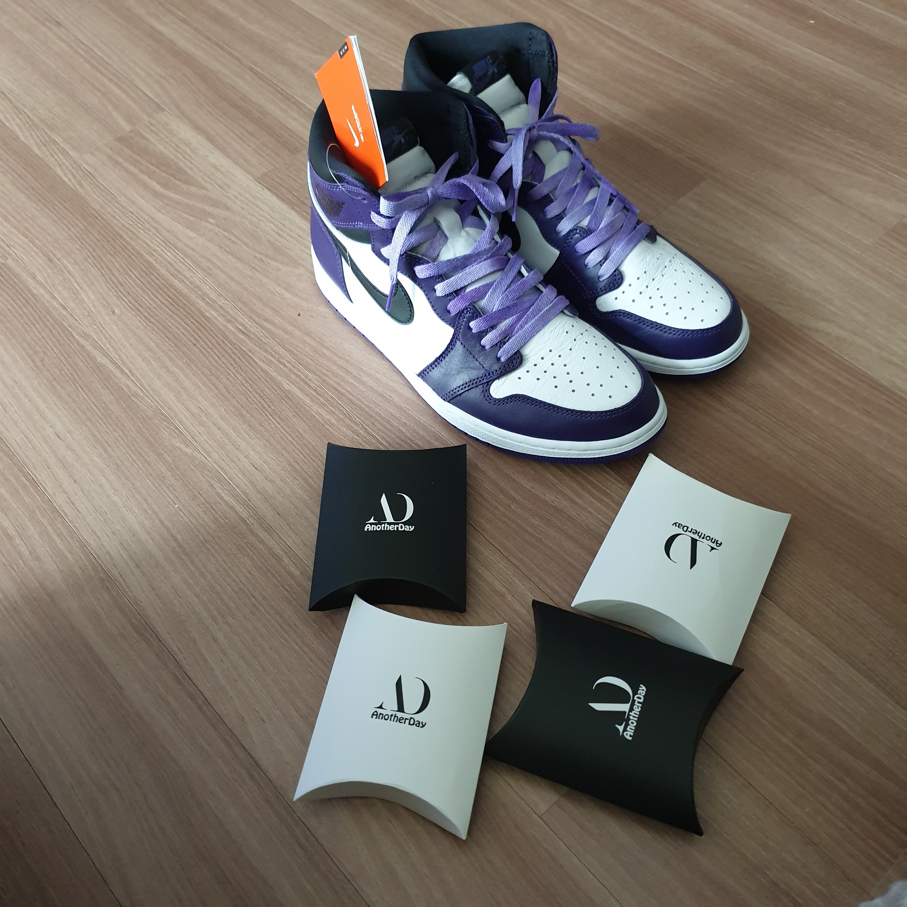 Jordan 1 Retro High OG Court Purple 2020 착용 스타일