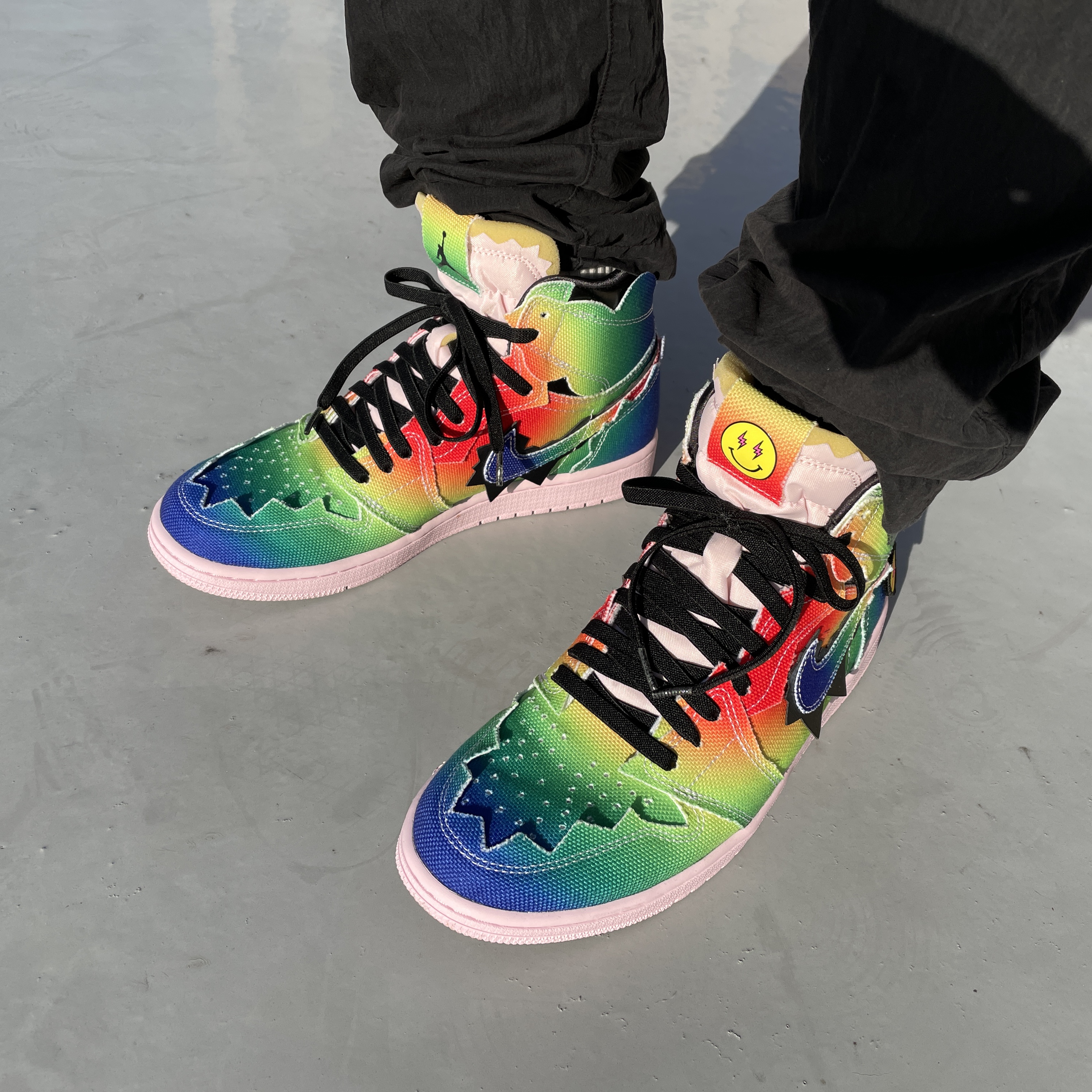 Jordan 1 x J Balvin Retro High OG 착용 스타일 - 3